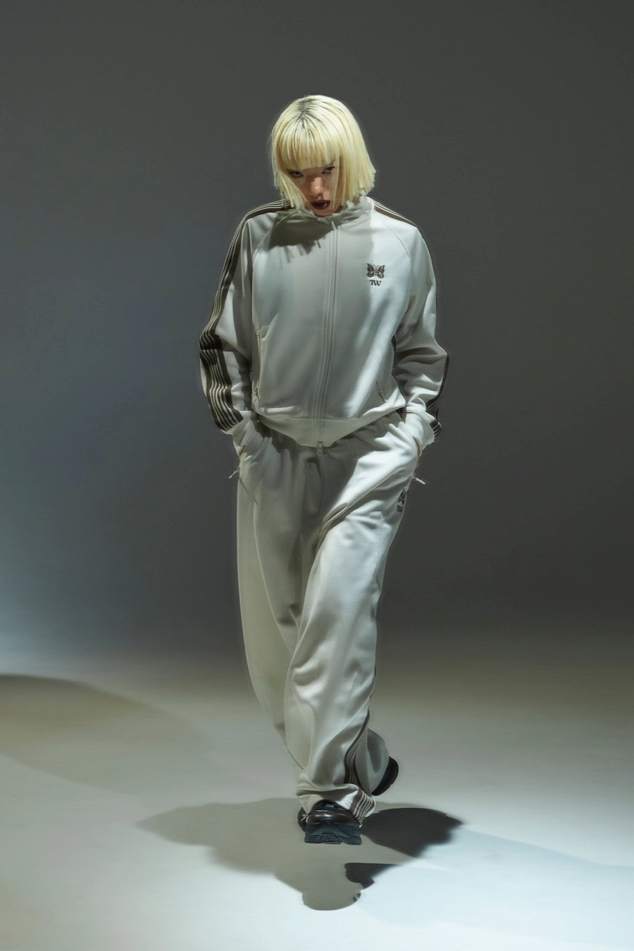 NEEDLES×H.D Track Pant - Poly Smooth