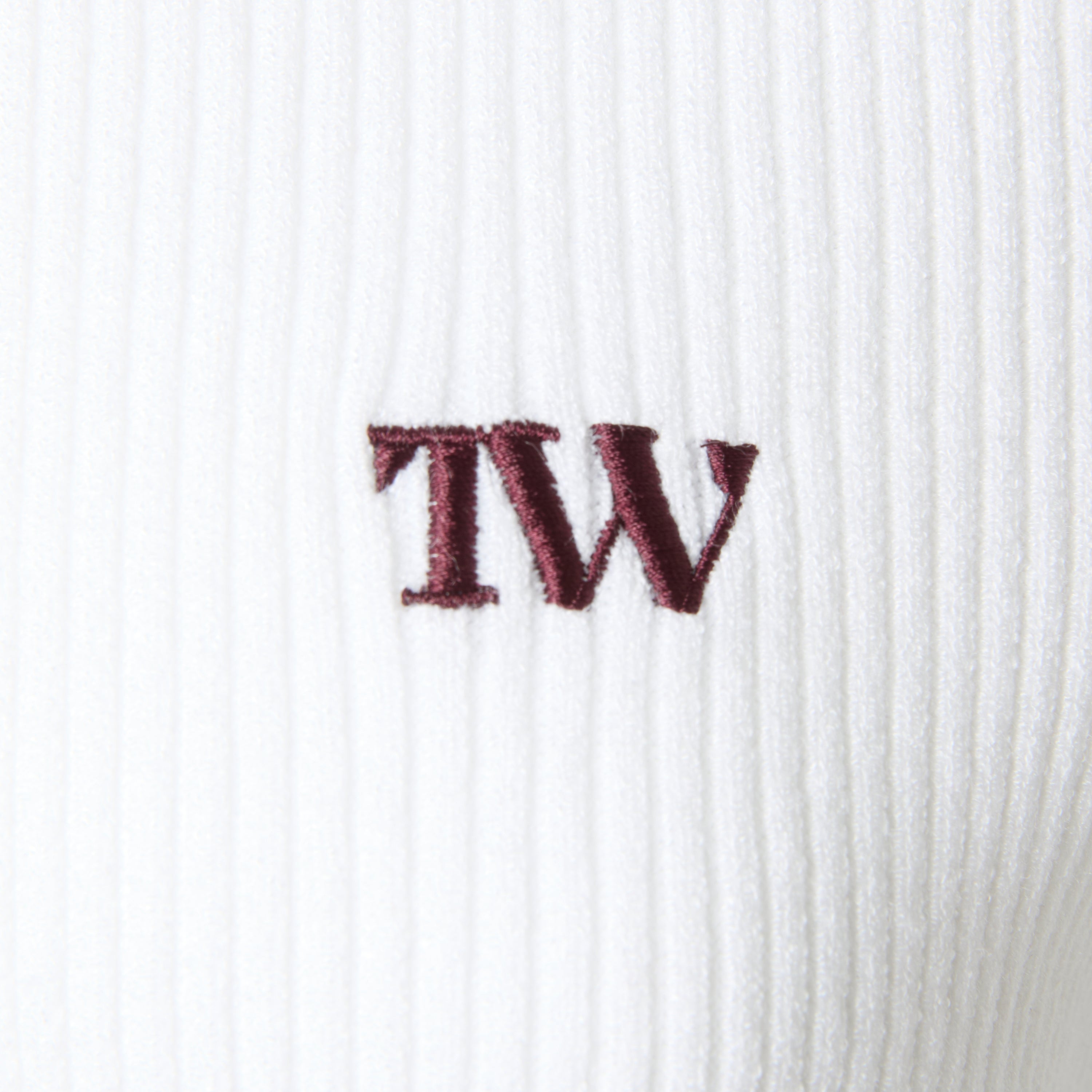 Line Rib Knit Cardigan