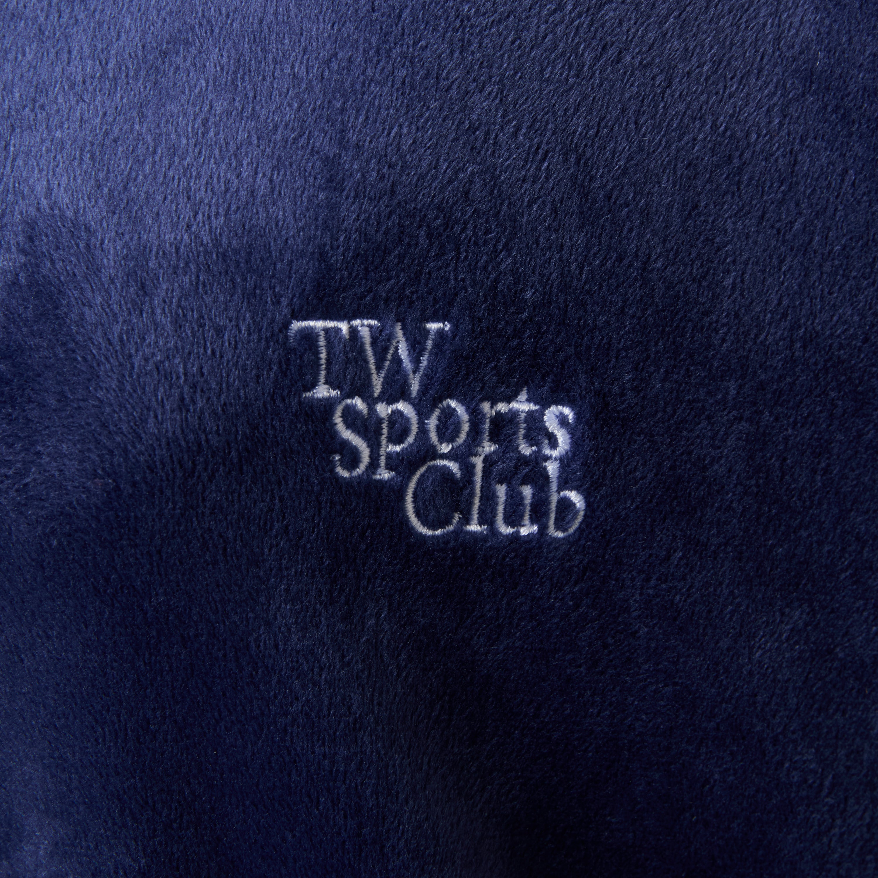 Velour Zip-Up Parker