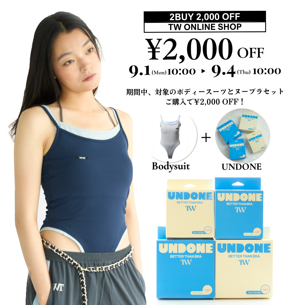 【最終特価】亘つぐみ TW T Tanksuit TW（トゥ） ｜スタイリスト亘つぐみがプロデュースするボディ