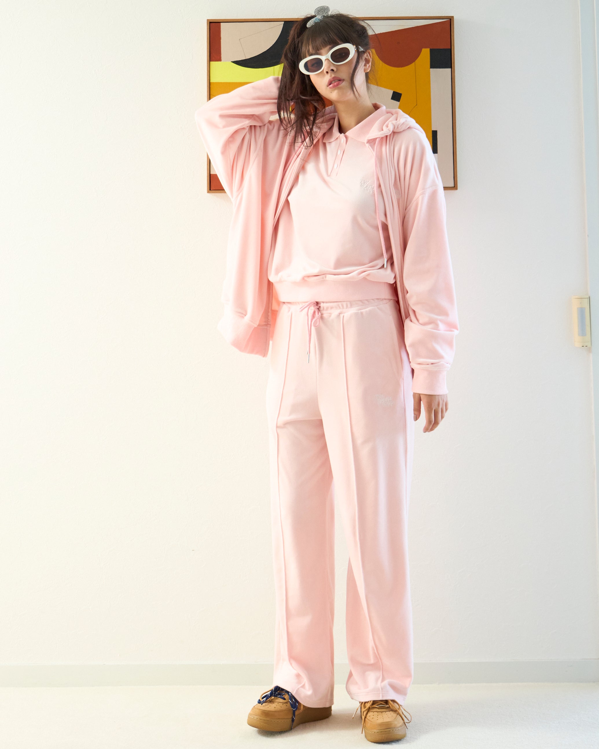 Velour Long Pants
