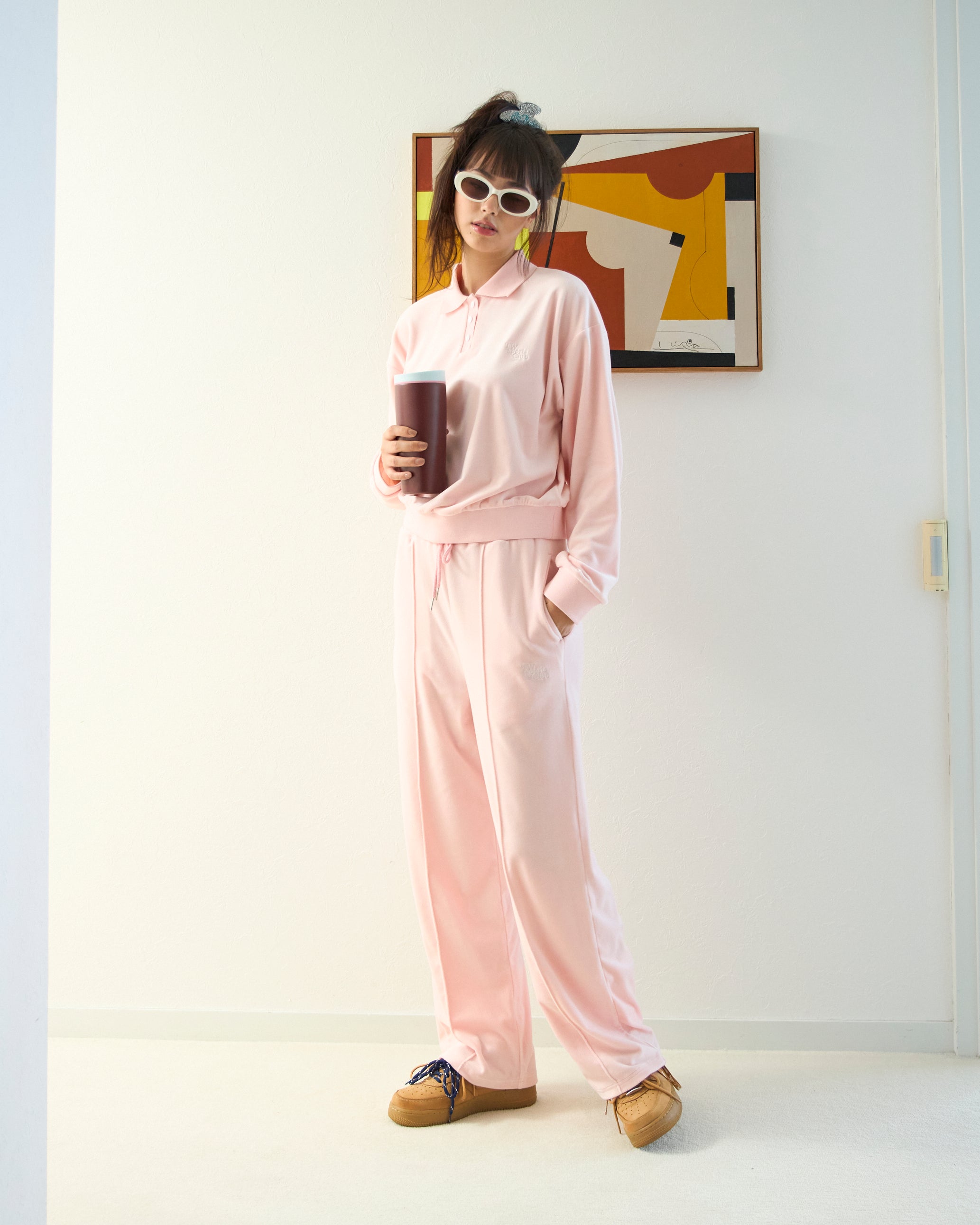 Velour Long Pants