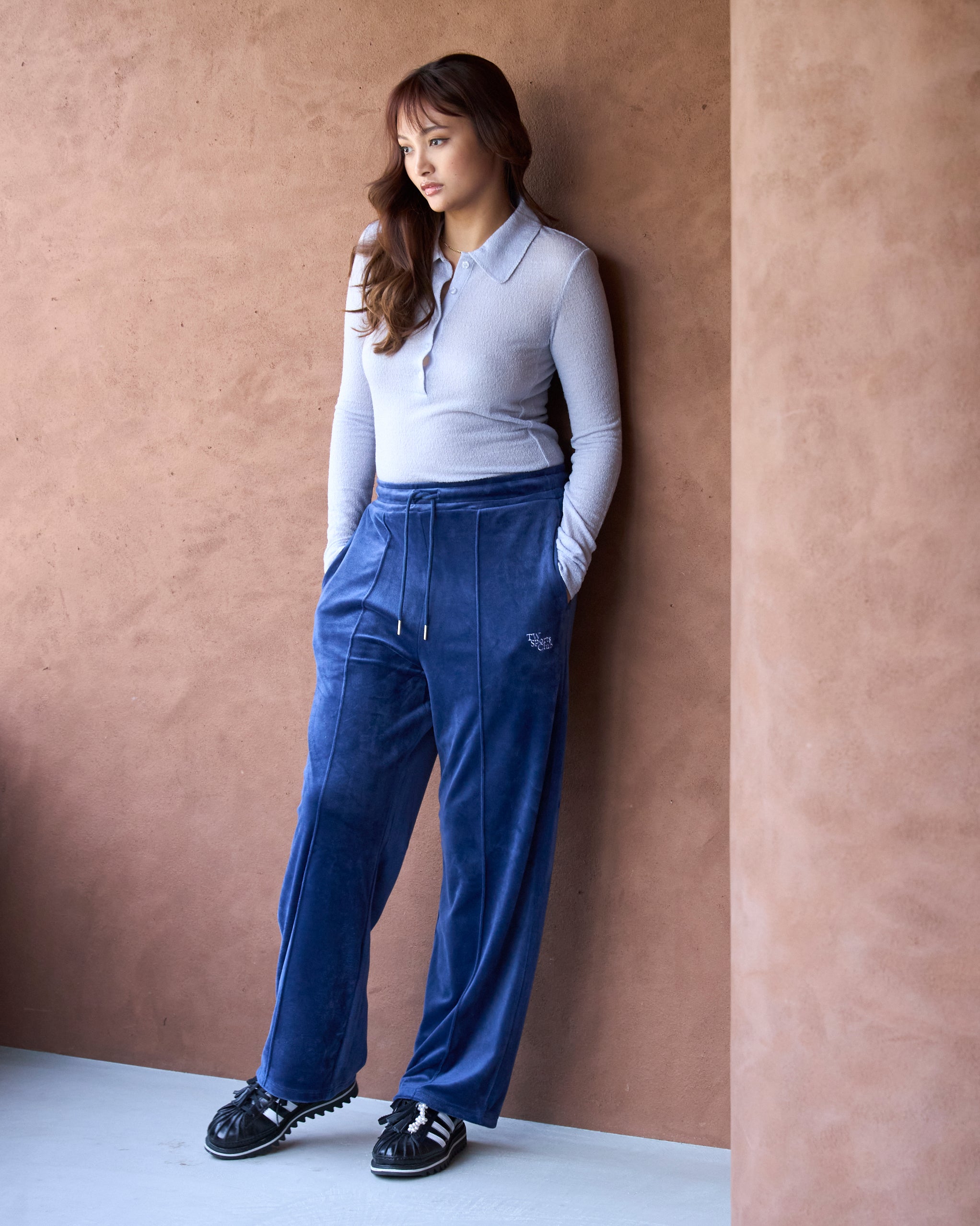 Velour Long Pants