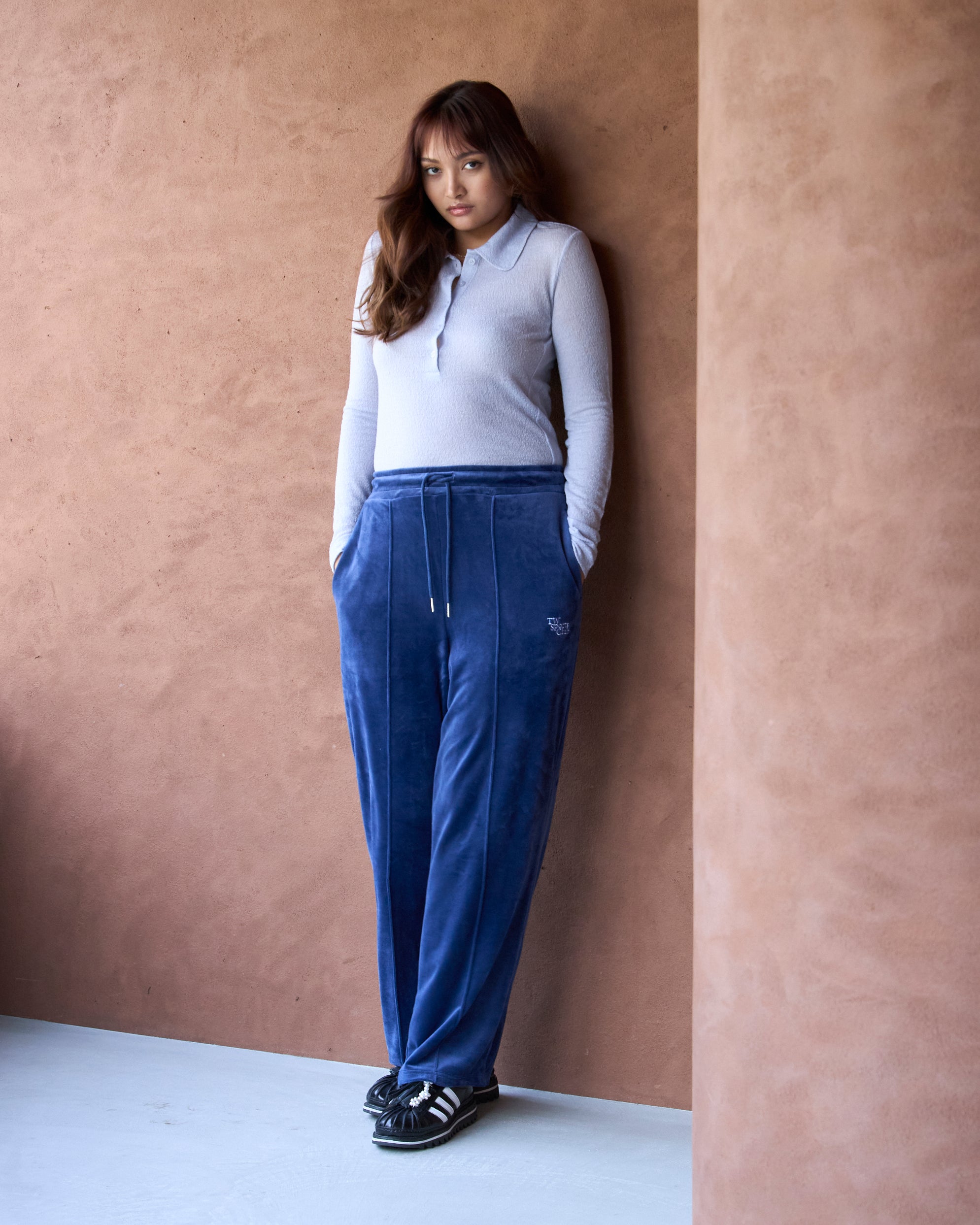 Velour Long Pants