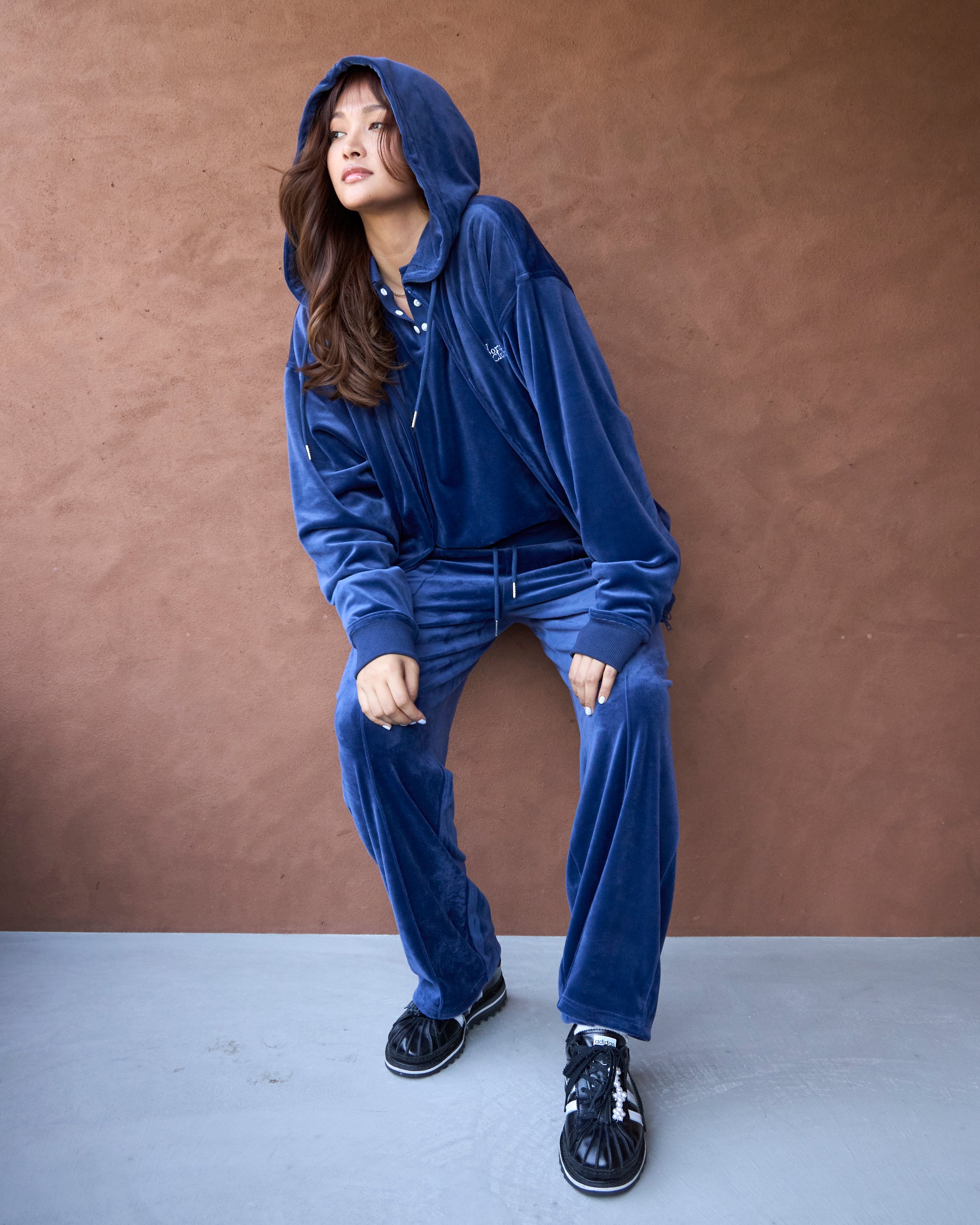 Velour Long Pants