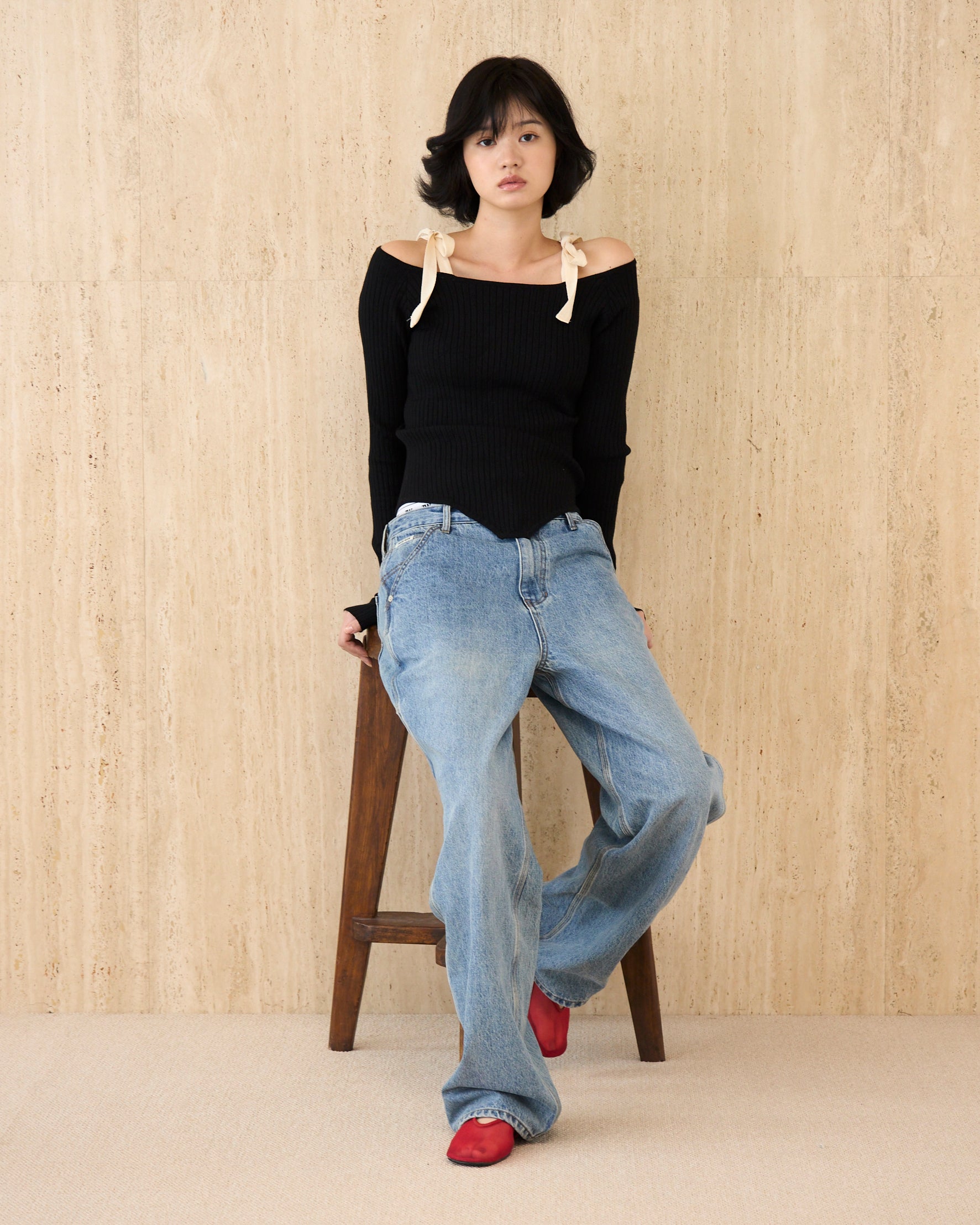 Ribbon Strap Tops
