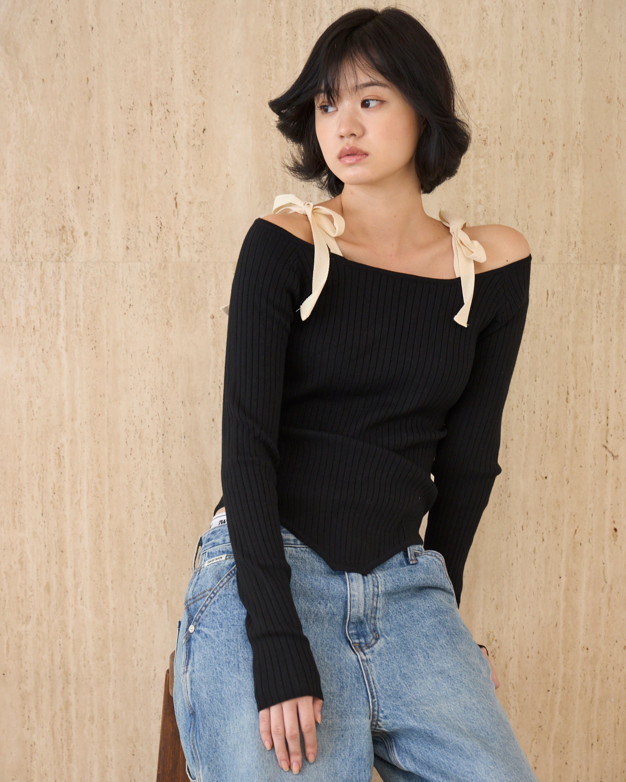 Ribbon Strap Tops