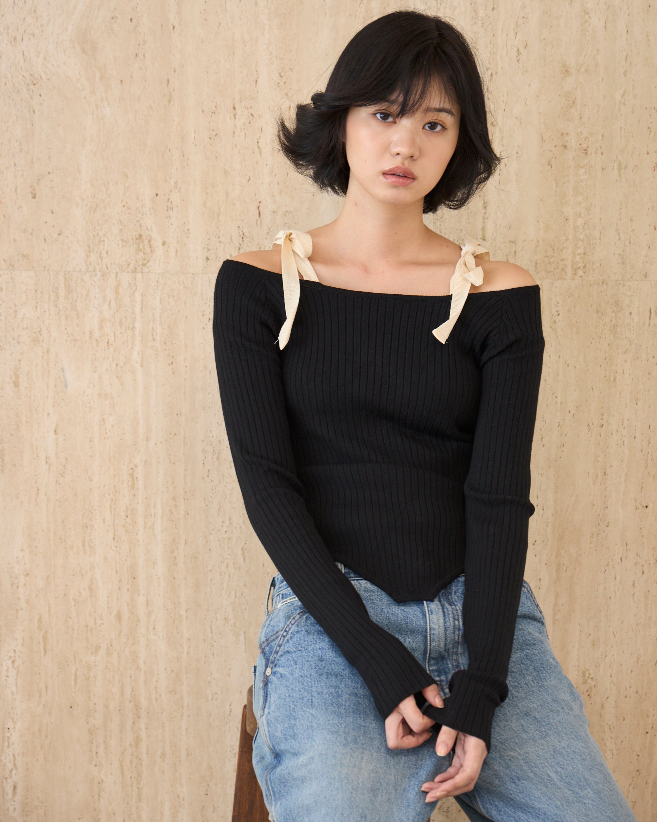 Ribbon Strap Tops