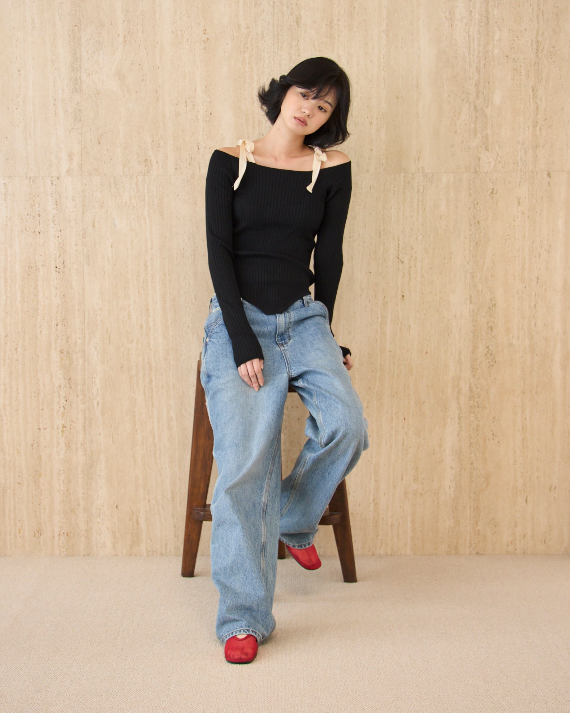 Ribbon Strap Tops