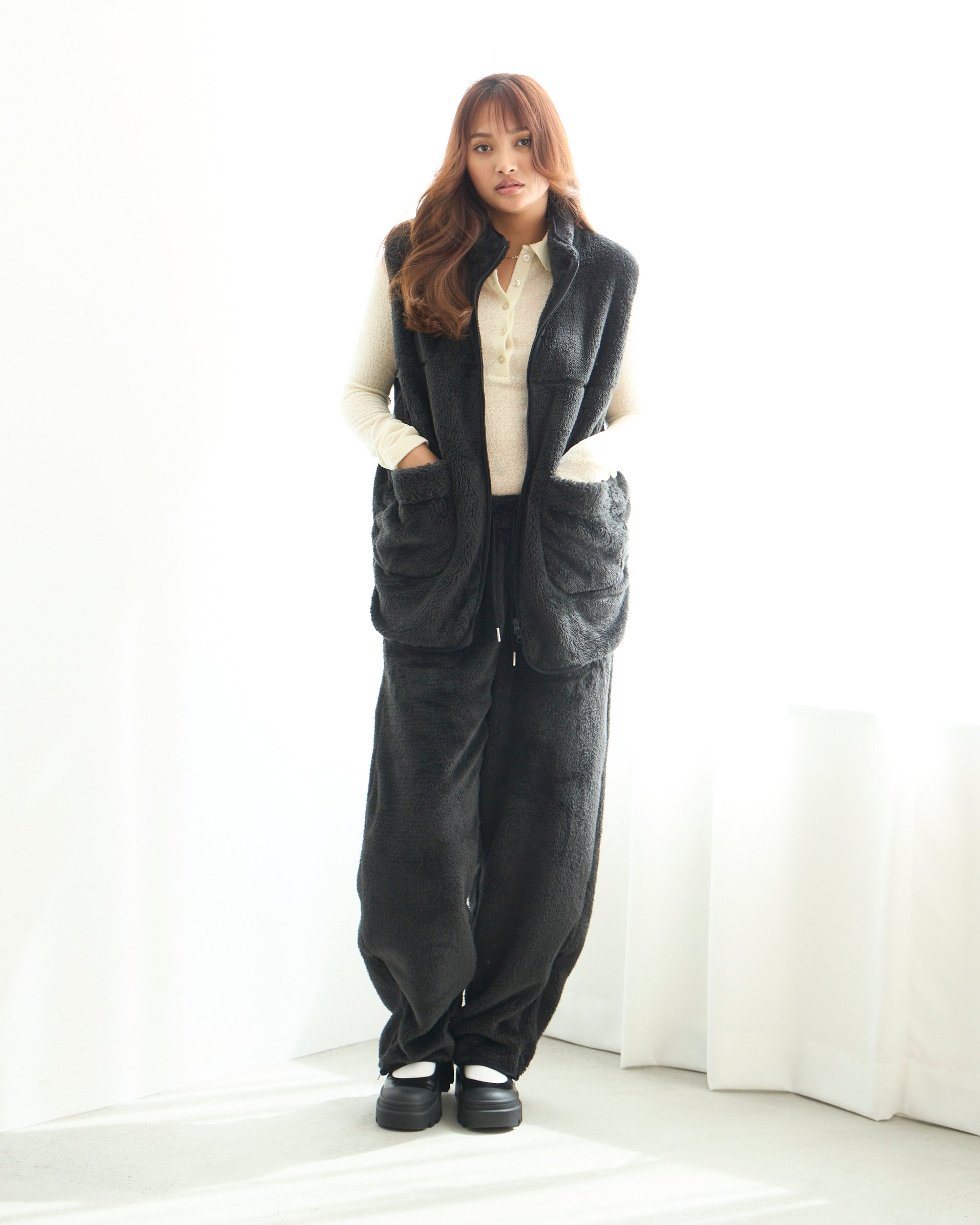 Boa Zip-Up Vest