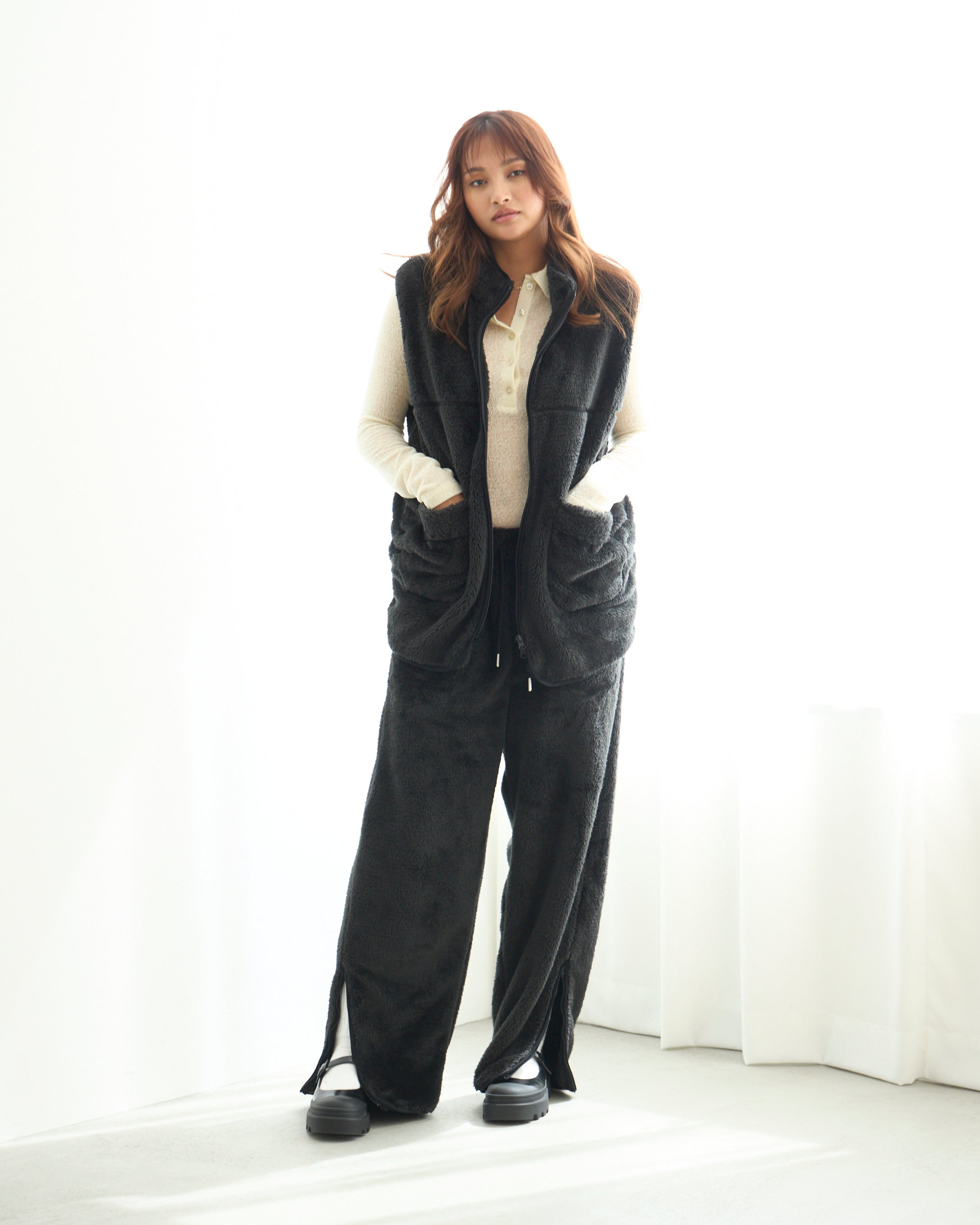 Boa Zip-Up Vest
