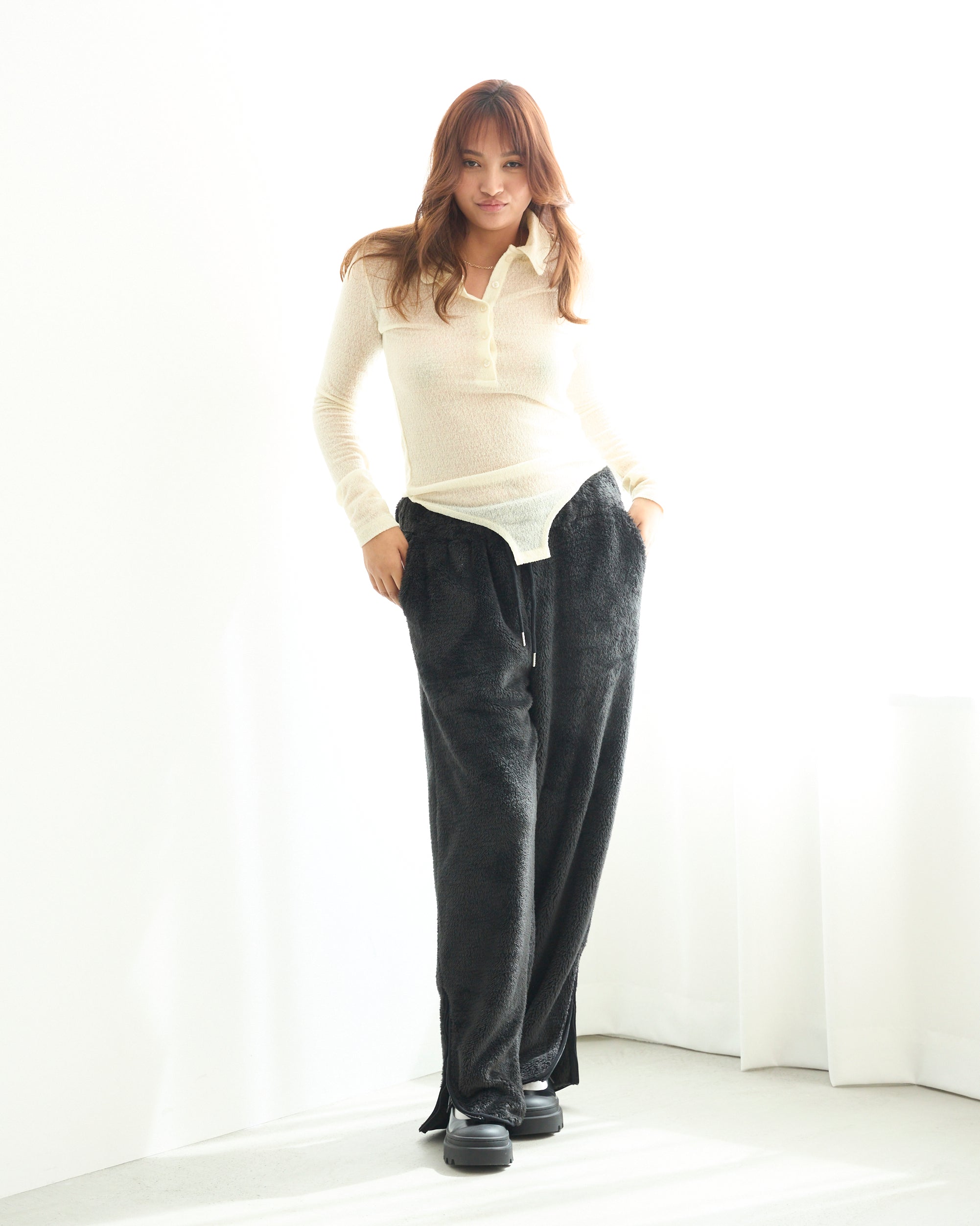 Sheer Polo BodysuitsB