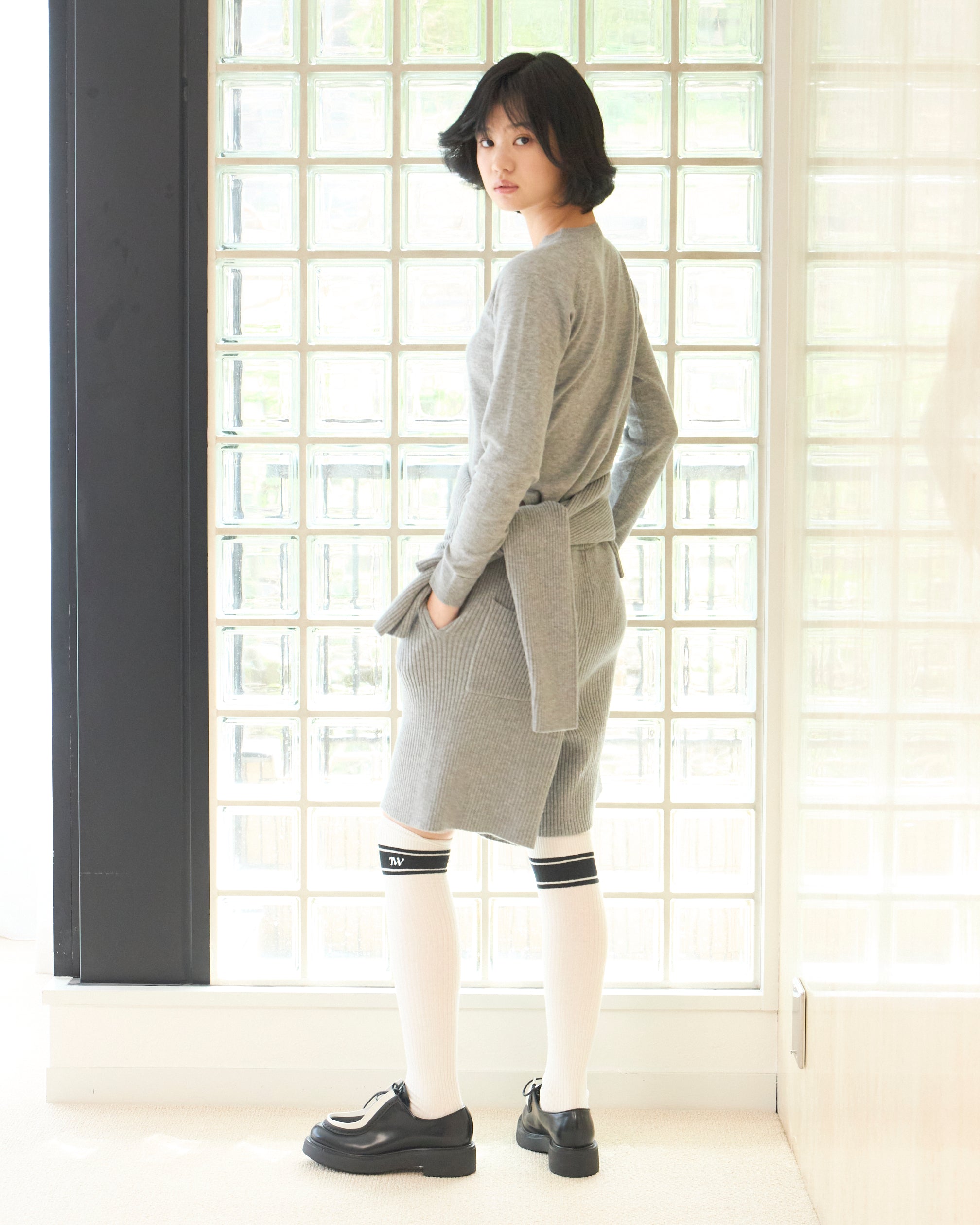 Crop Knit cardigan – TW