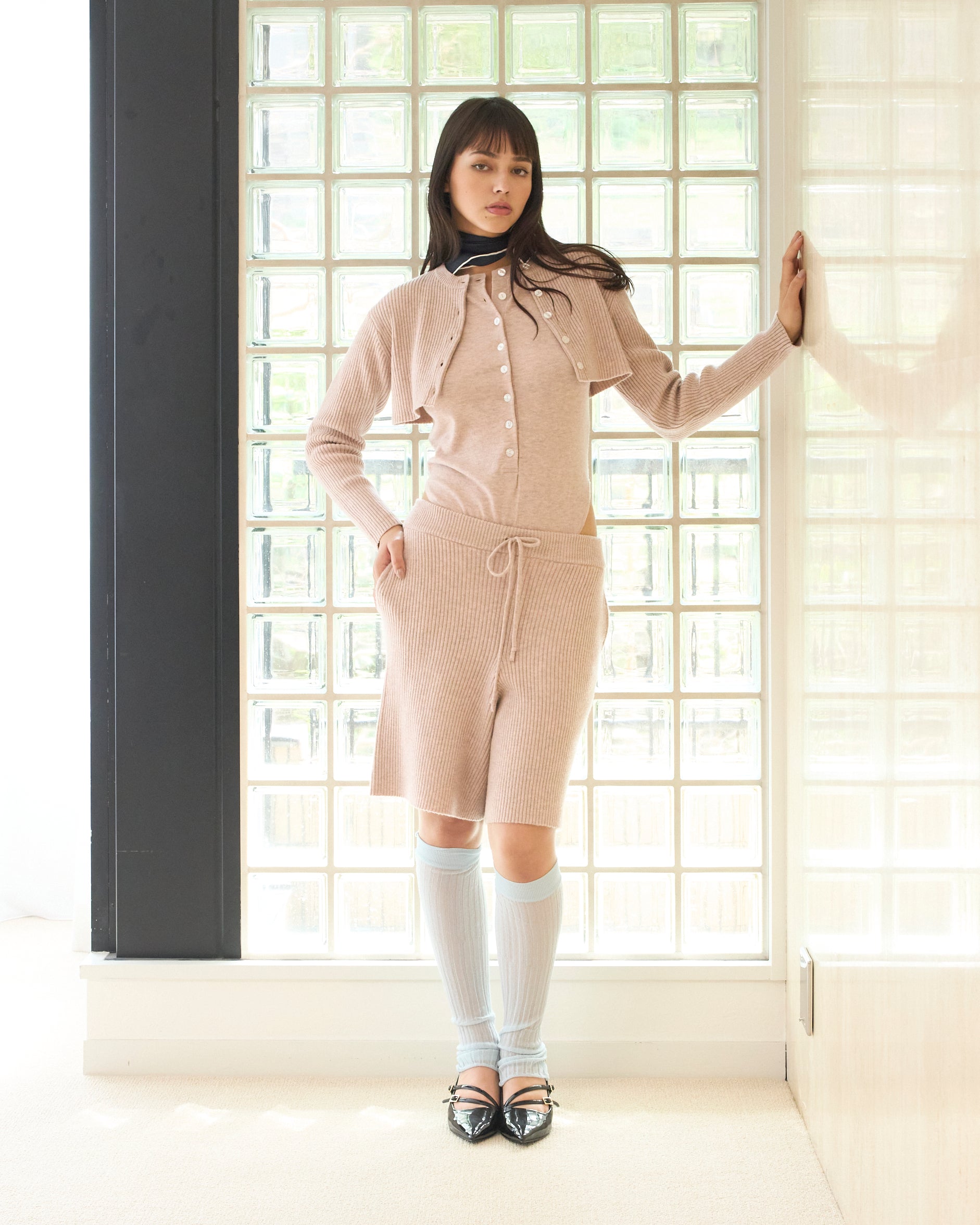 Crop Knit cardigan – TW