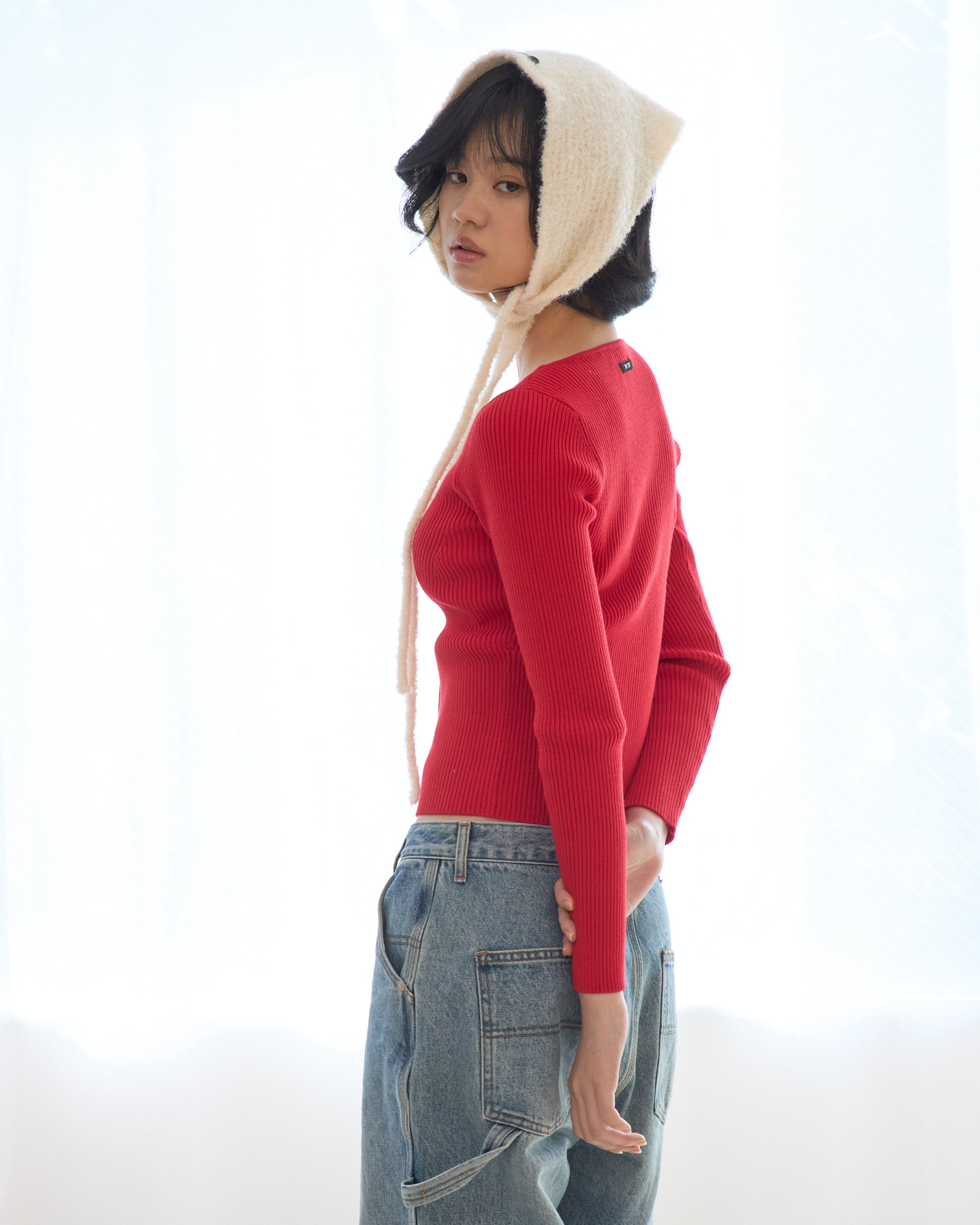 Rib Knit Cardigan