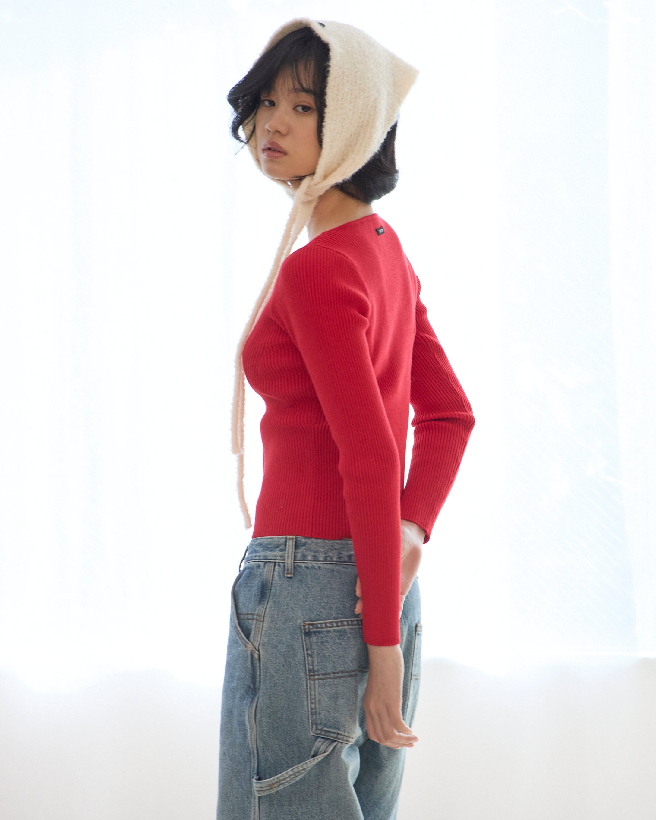 Rib Knit Cardigan