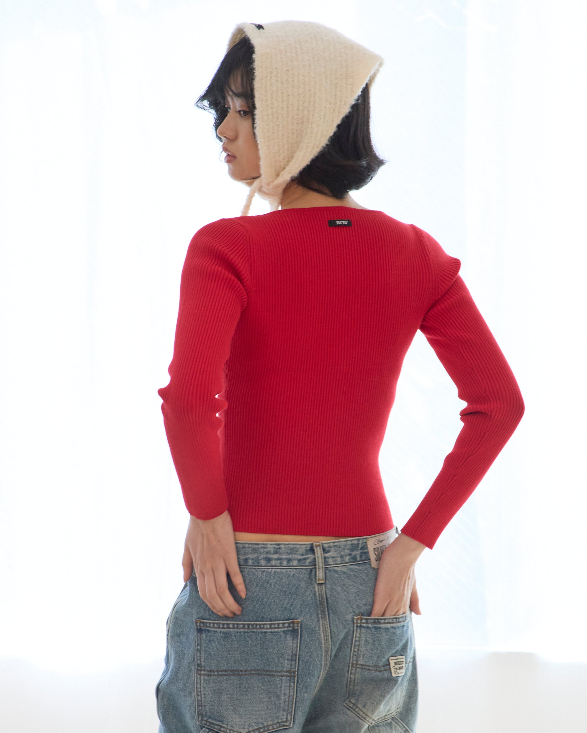 Rib Knit Cardigan