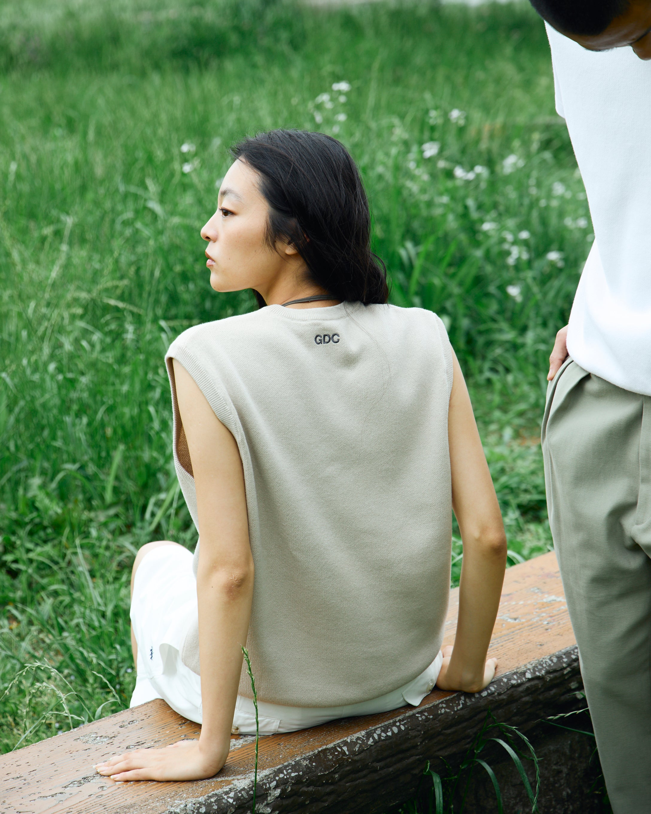 GDC×TW Cotton Knit Vest