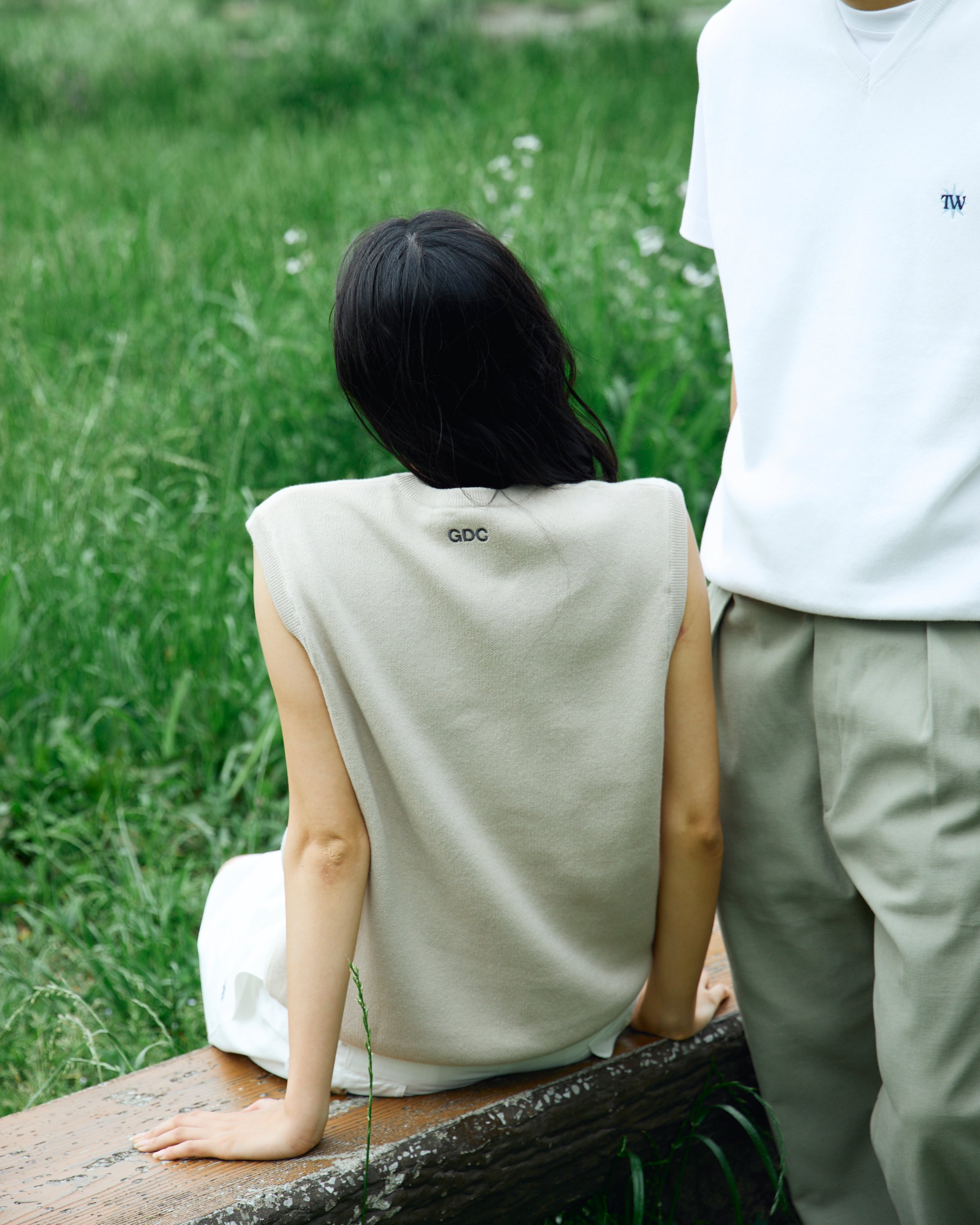 GDC×TW Cotton Knit Vest