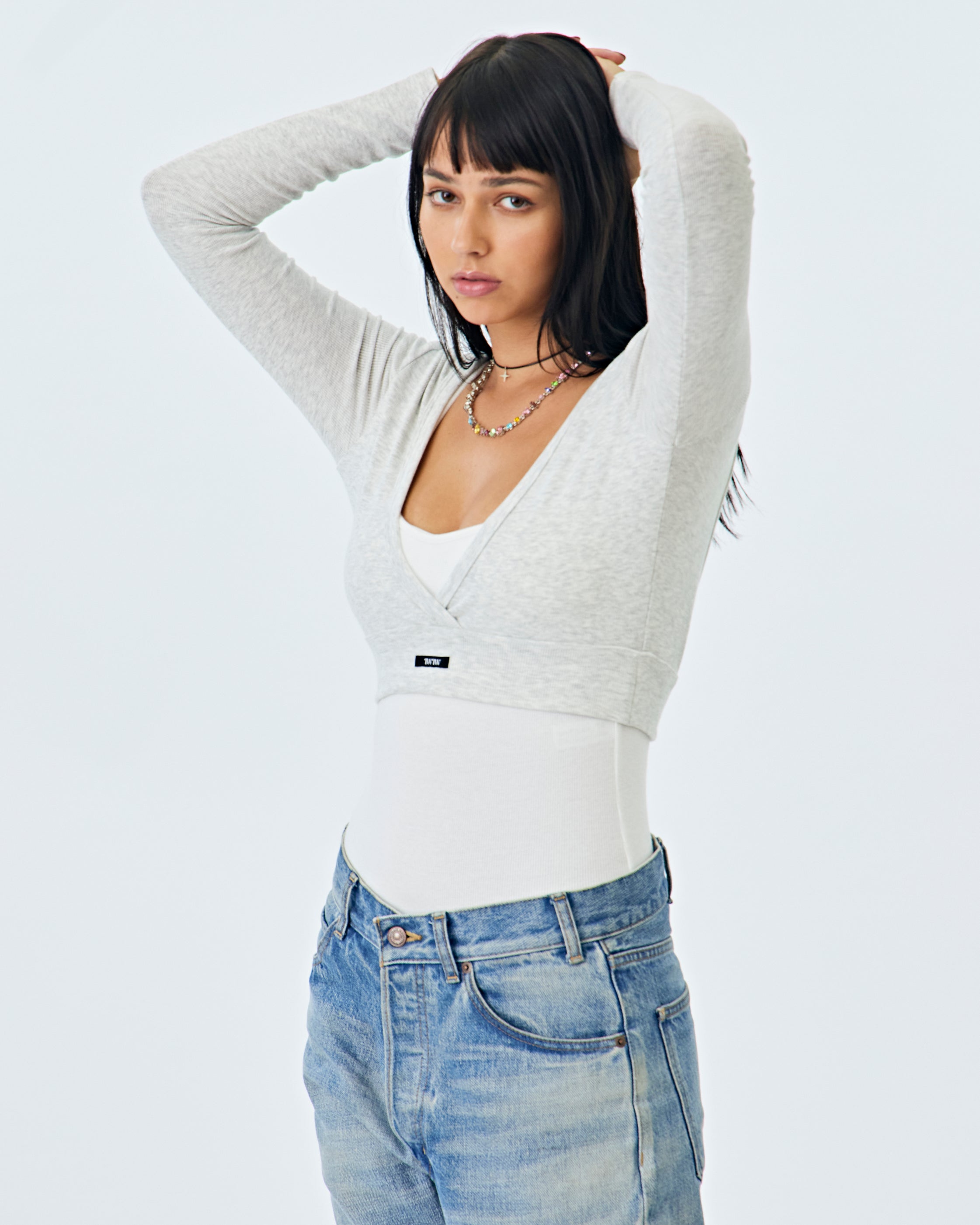 Cropped L/S top