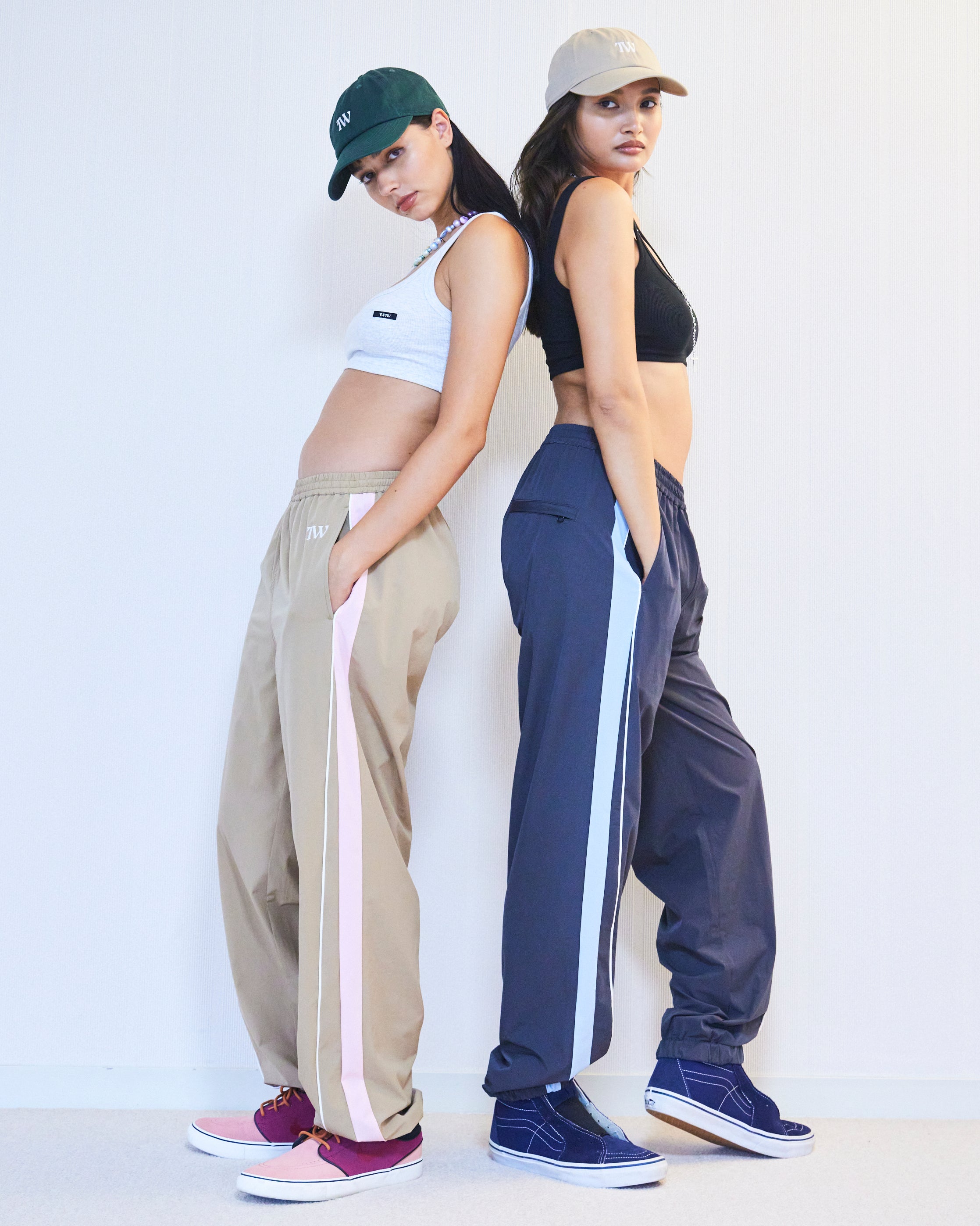 Nylon Line Pants