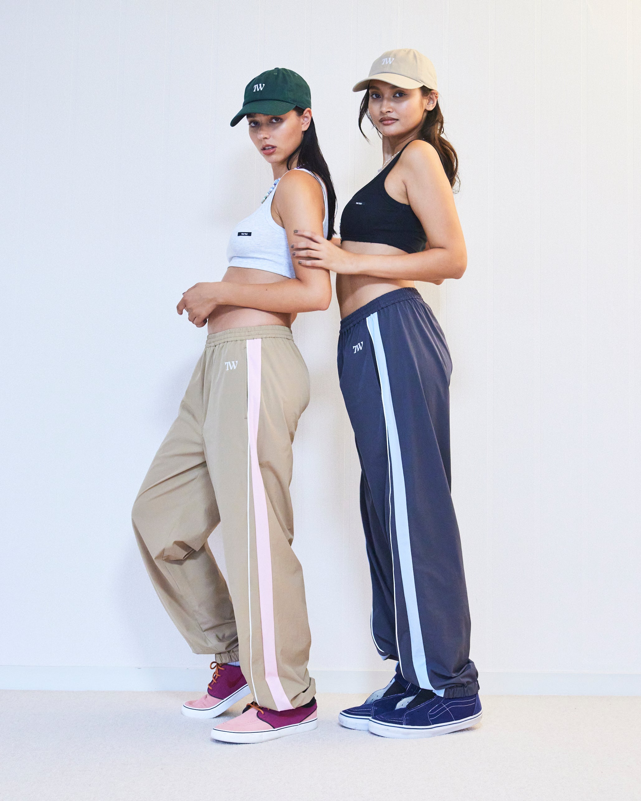 Nylon Line Pants