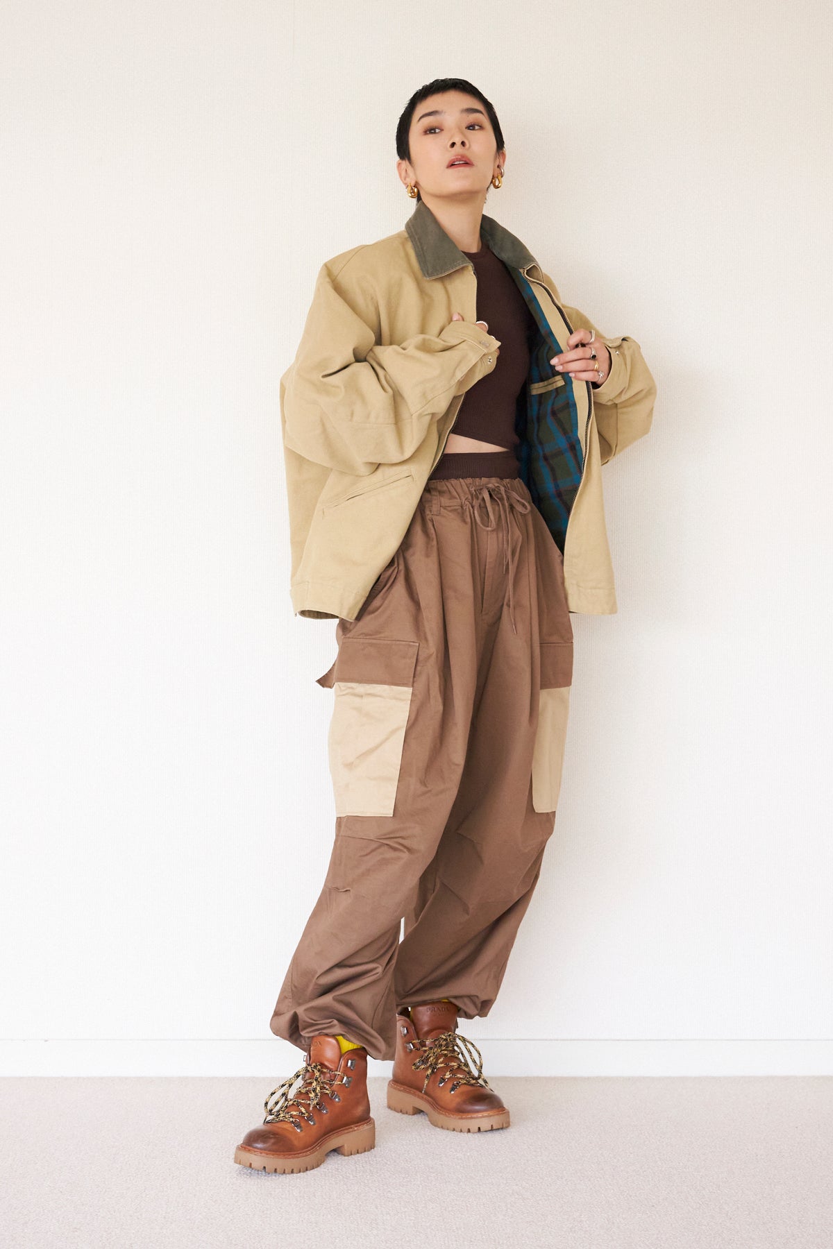 TW CARGO PANTS ベージュ TW CARGO PANTS