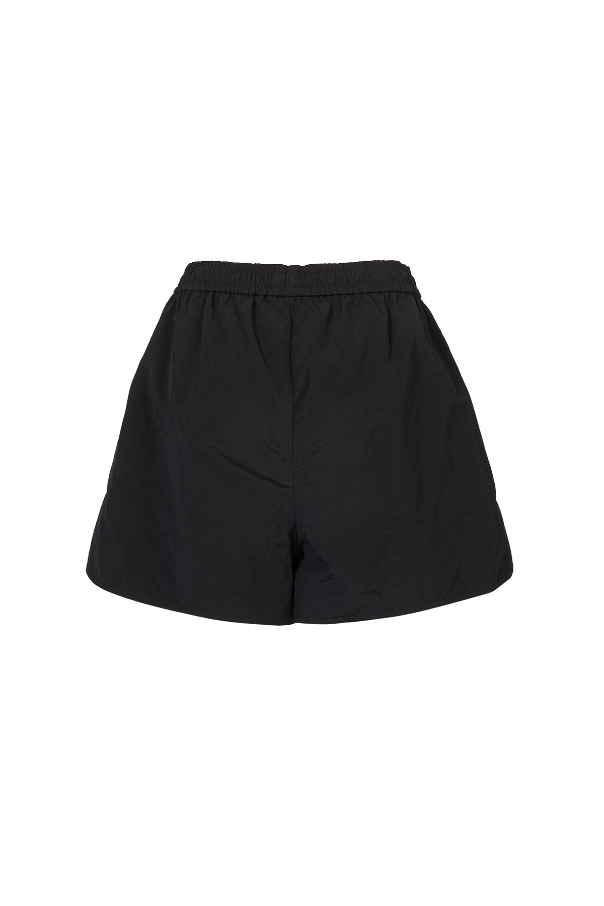 Nylon Round Hem Shorts – TW