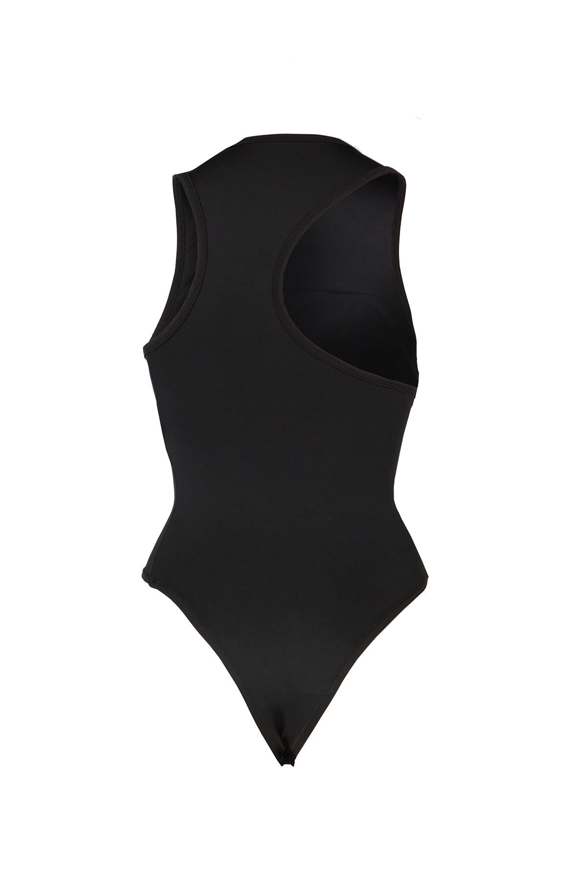 Open Back Asymmetrical Bodysuit – TW