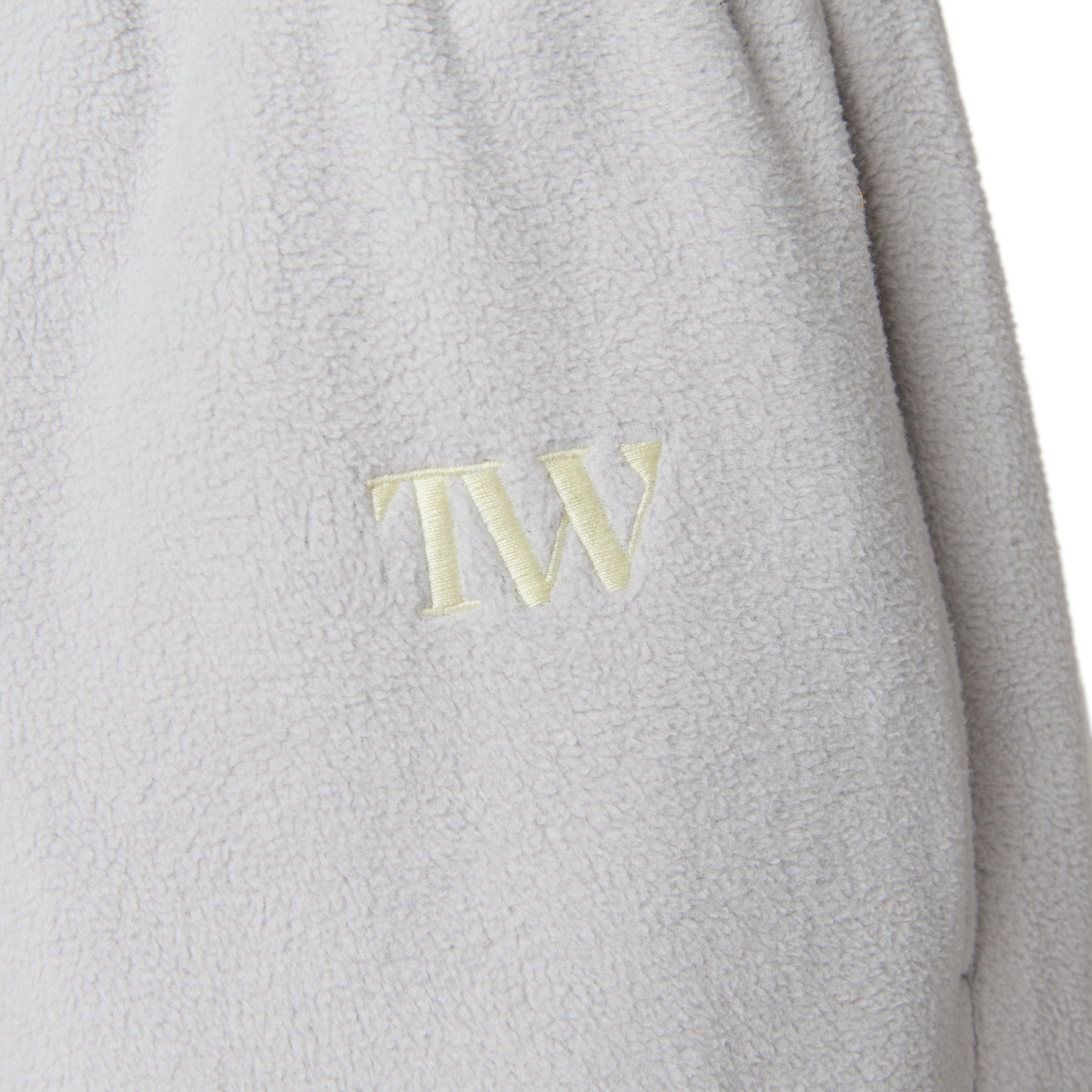 nylon × fleece 2way pants