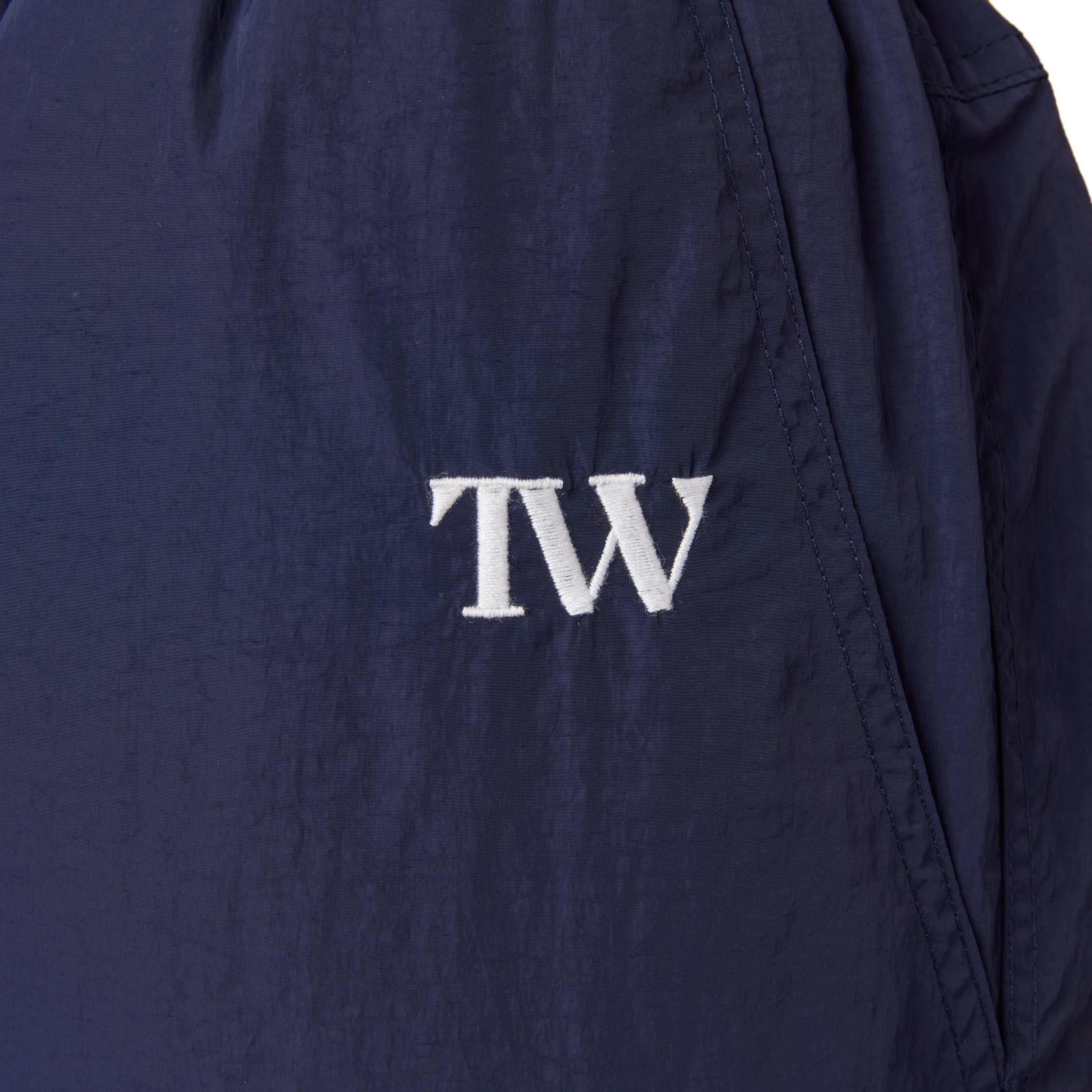 nylon × fleece 2way pants