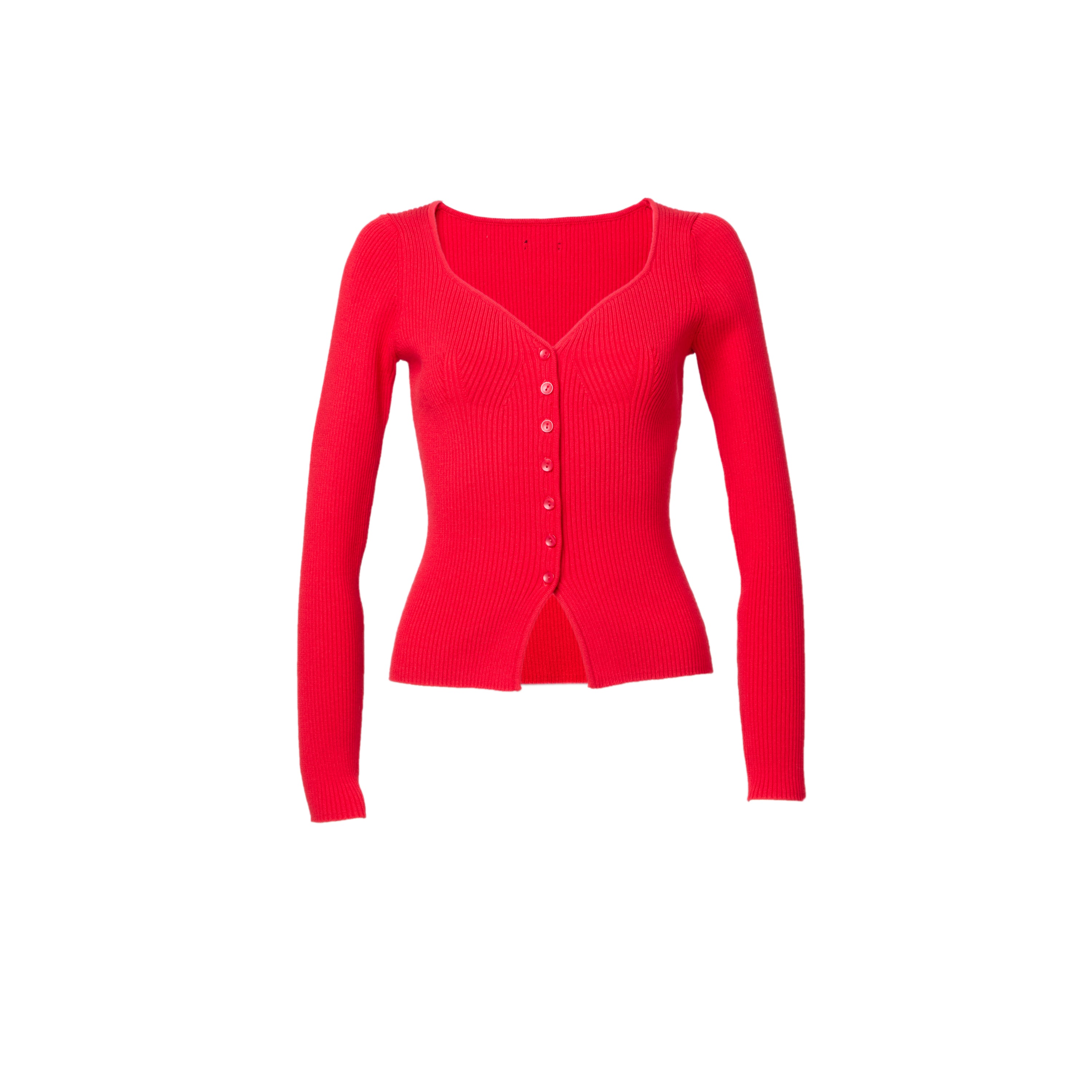 Rib Knit Cardigan