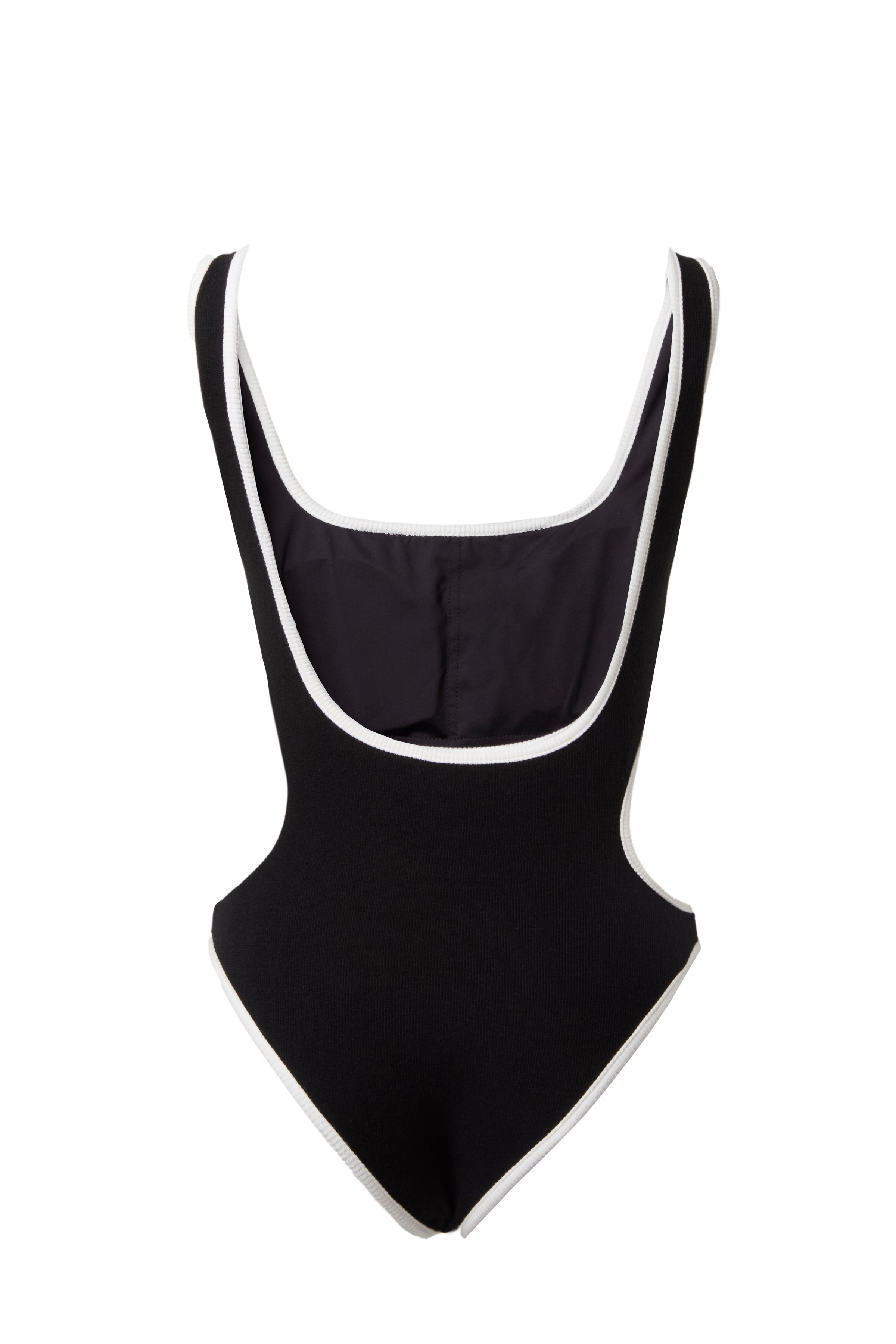 Piping Side Cut Bodysuit