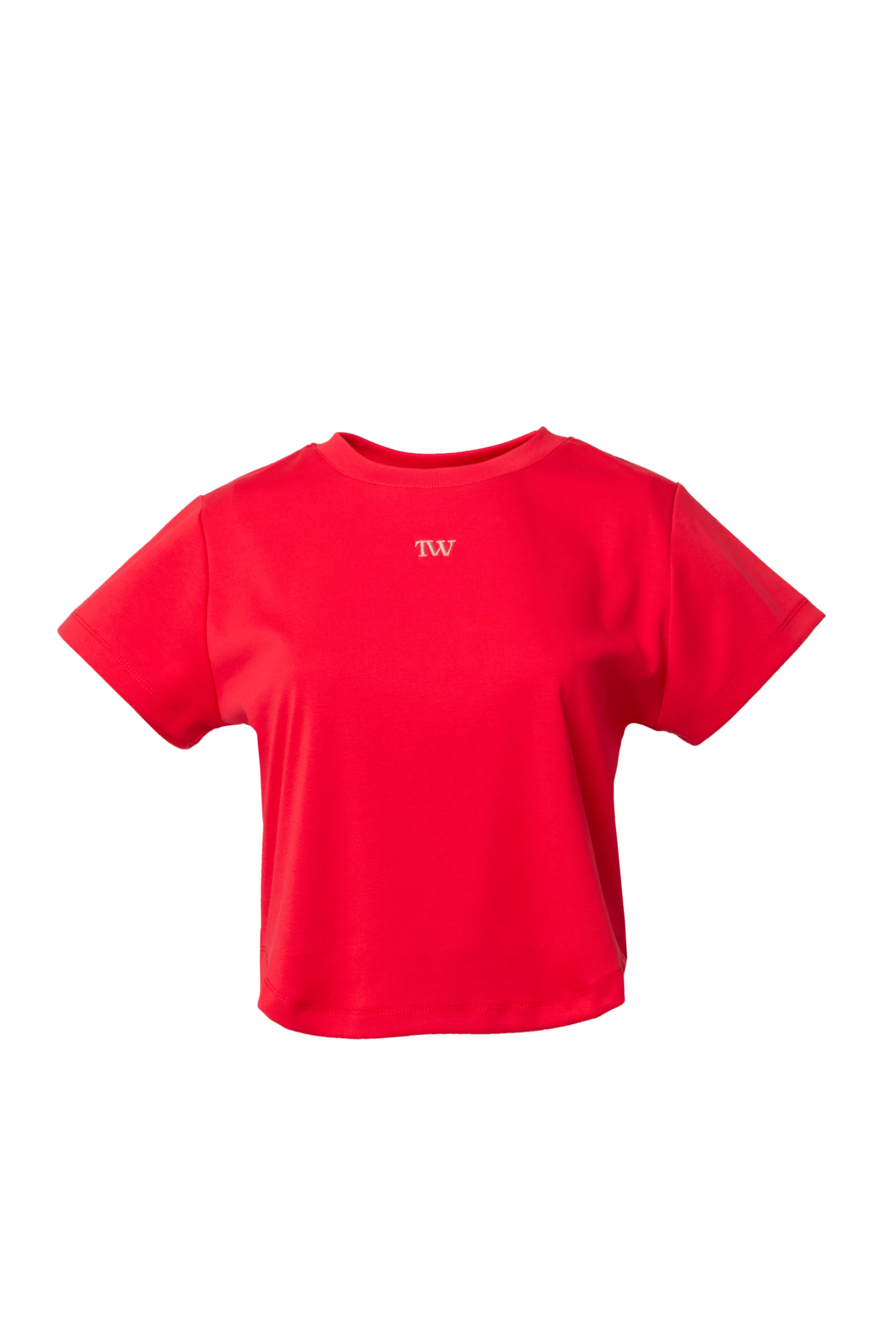 Round Hem T-shirt