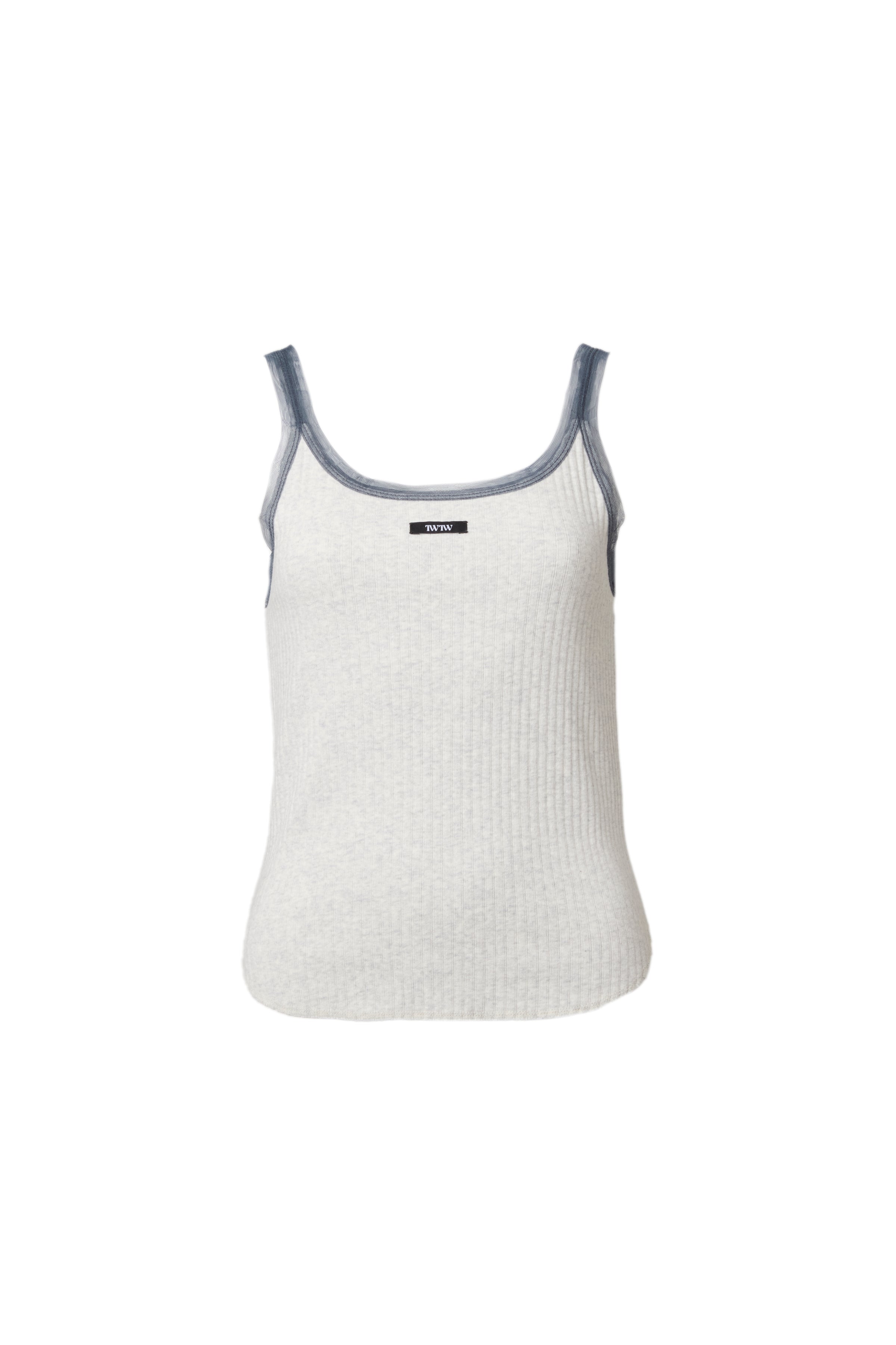Tulle Rib Tank Top – TW