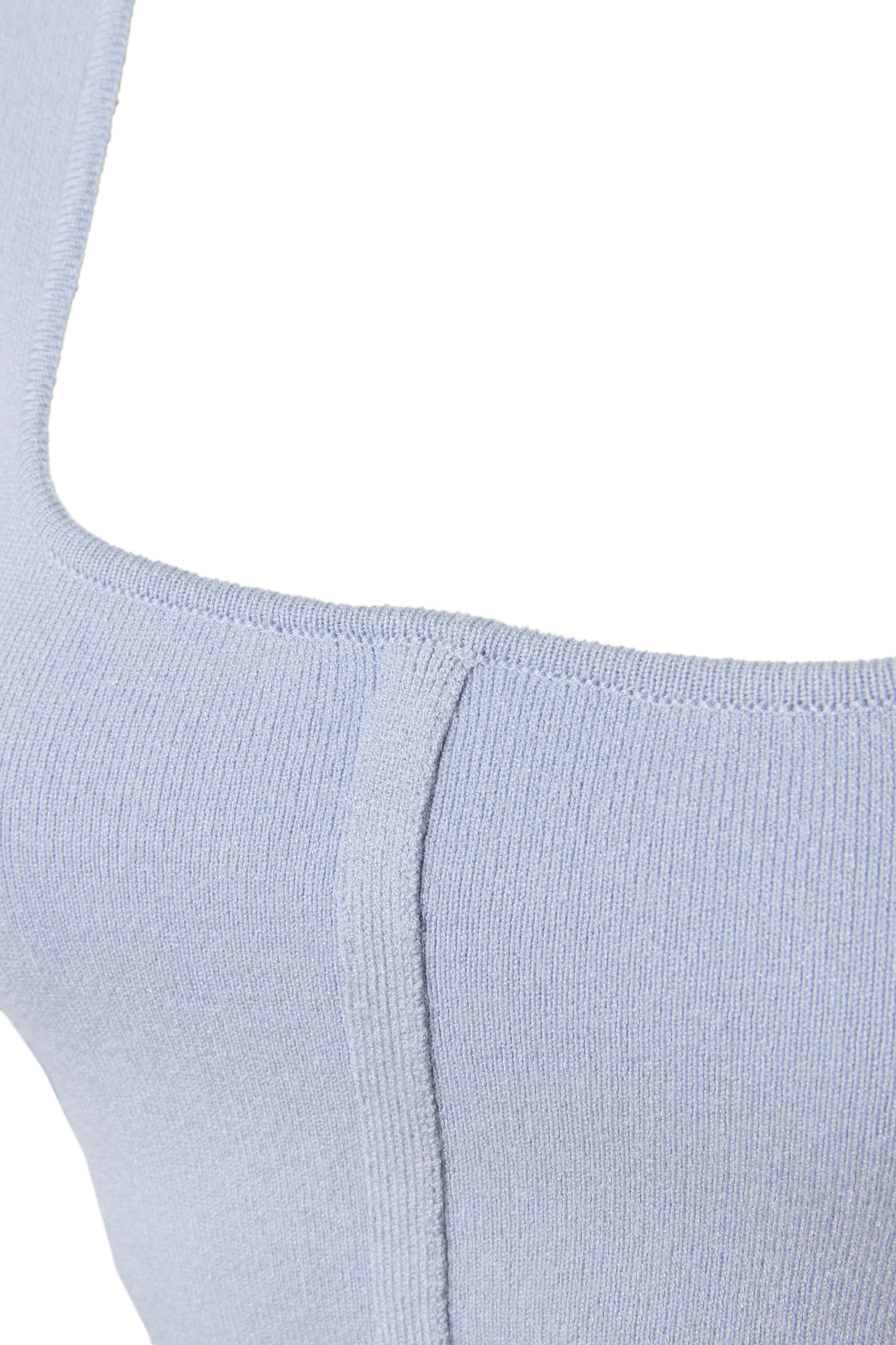 Round Hem Knit Tank