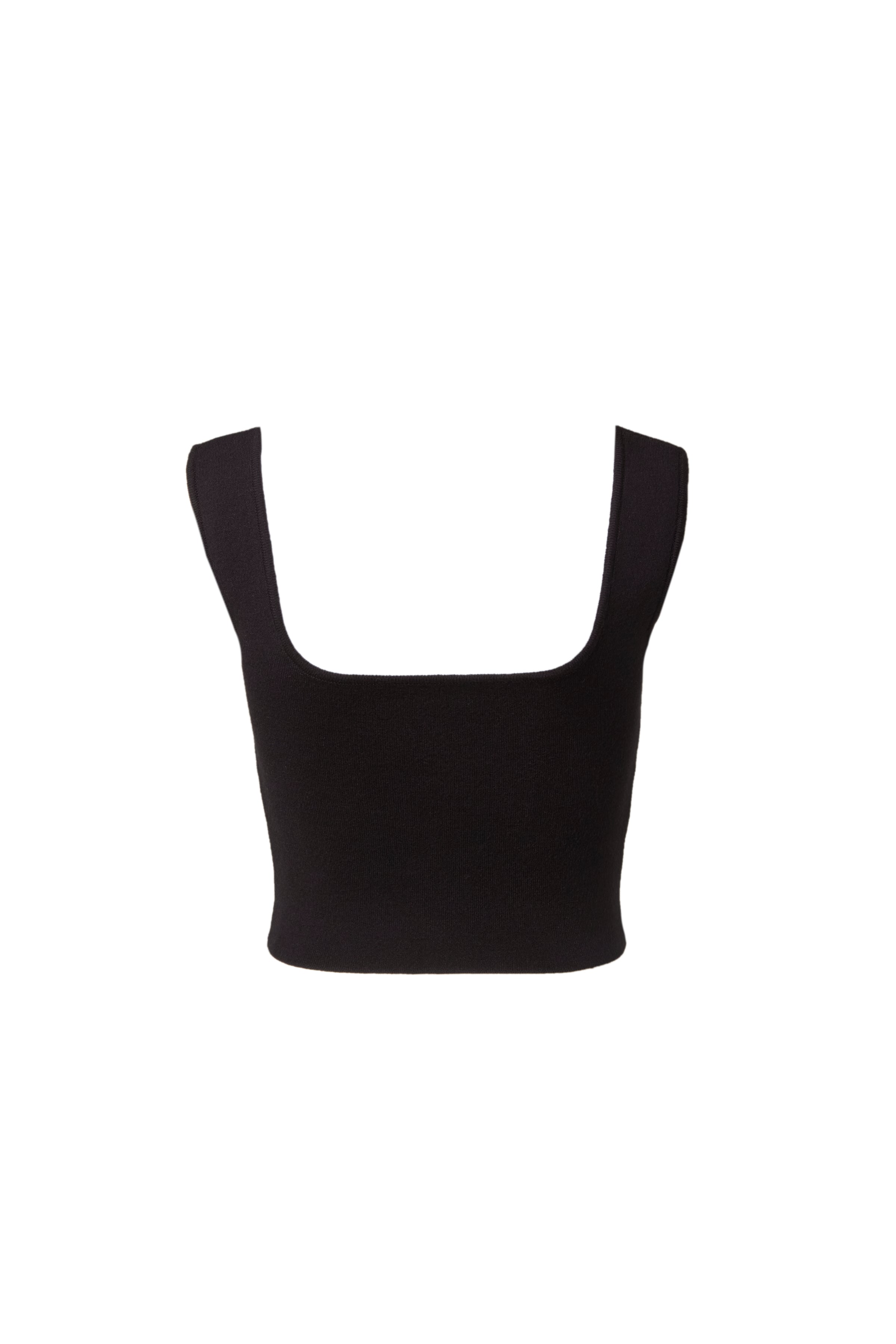 Round Hem Knit Tank