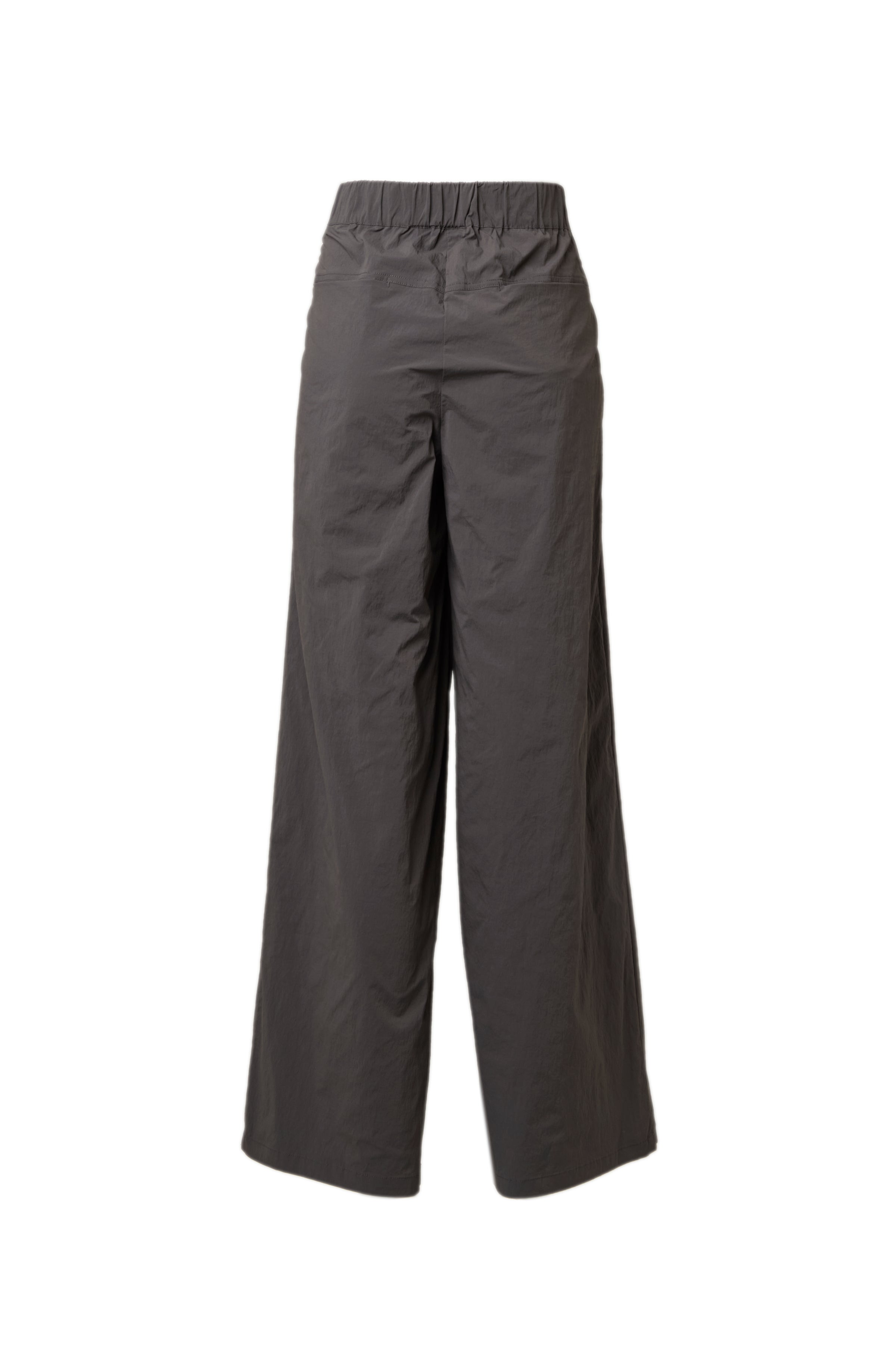 Nylon Tuck Pants