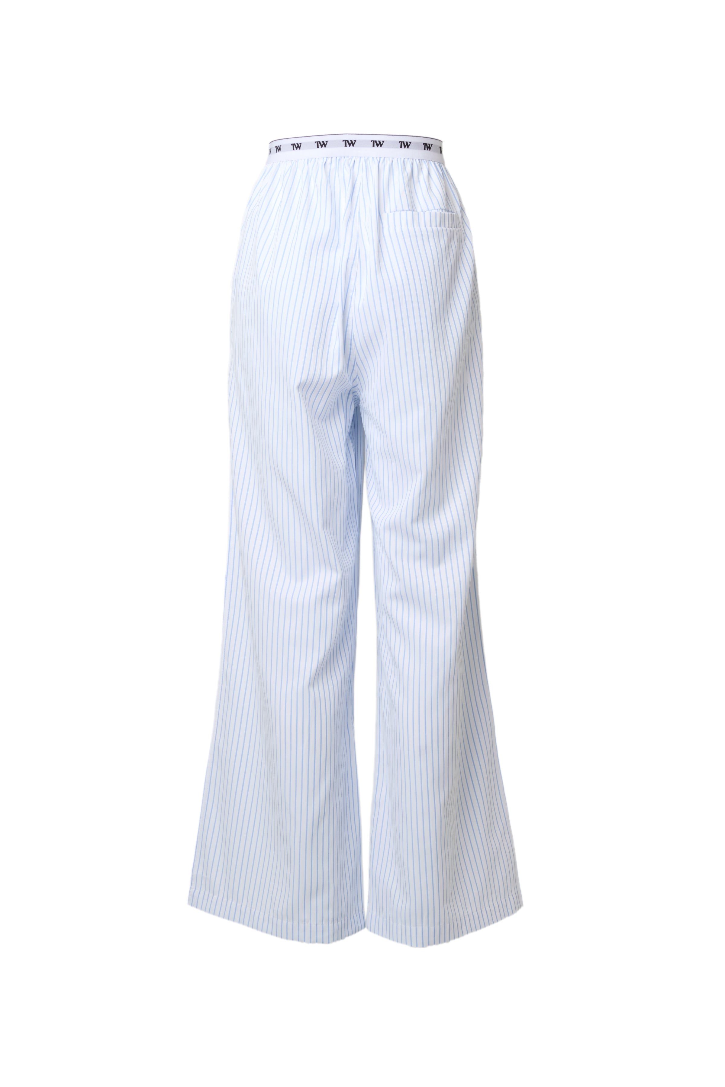 Signature Logo Stripe Long Pants