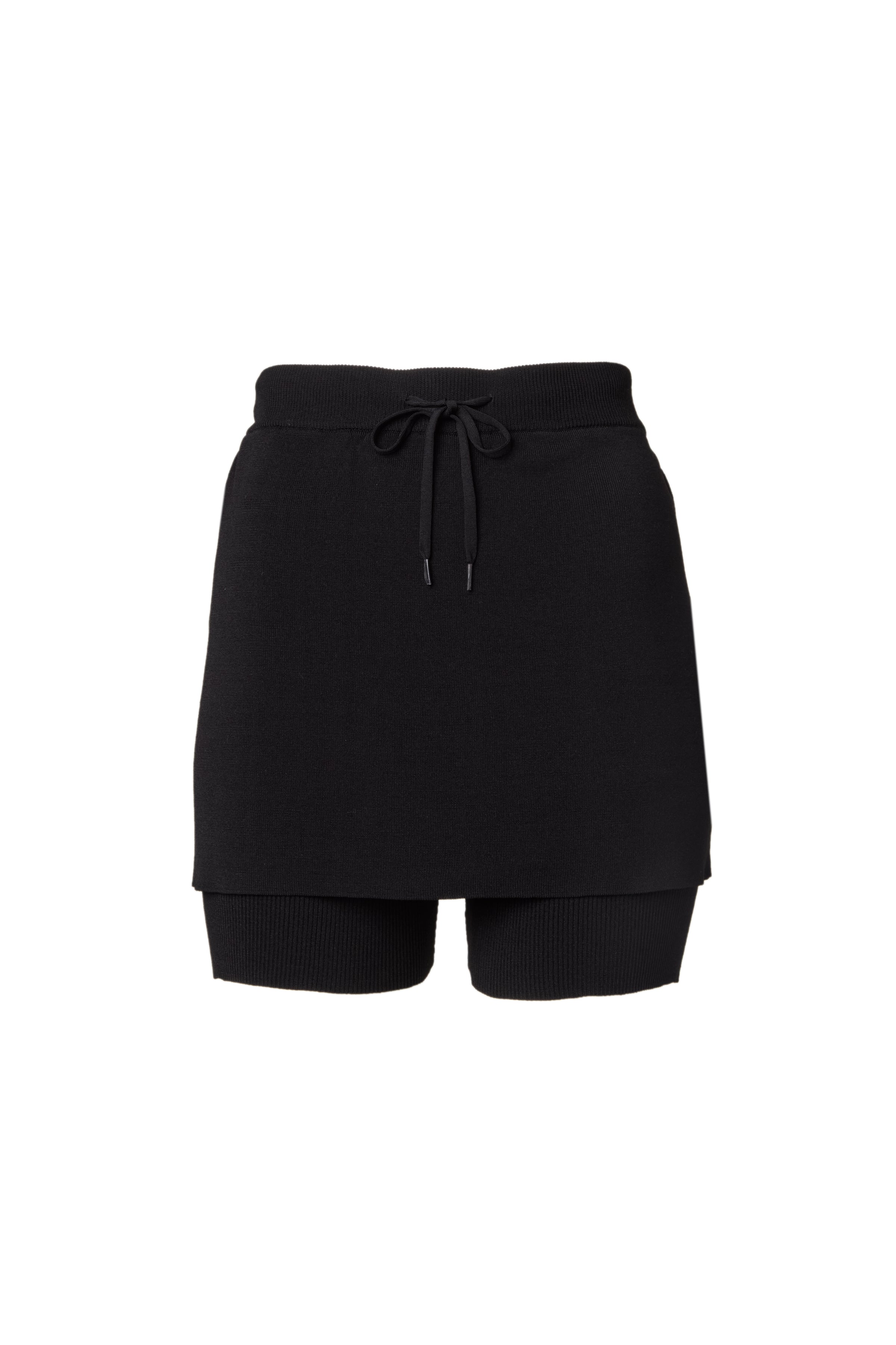Knit skirt＆Short Leggings
