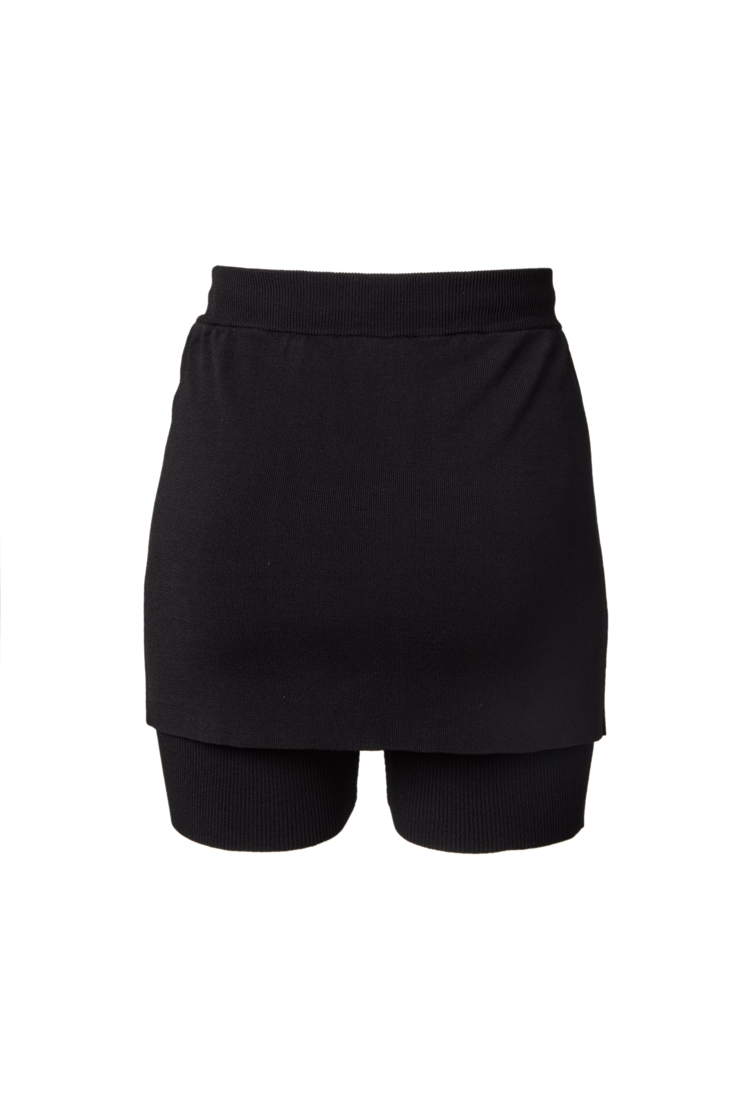 Knit skirt＆Short Leggings