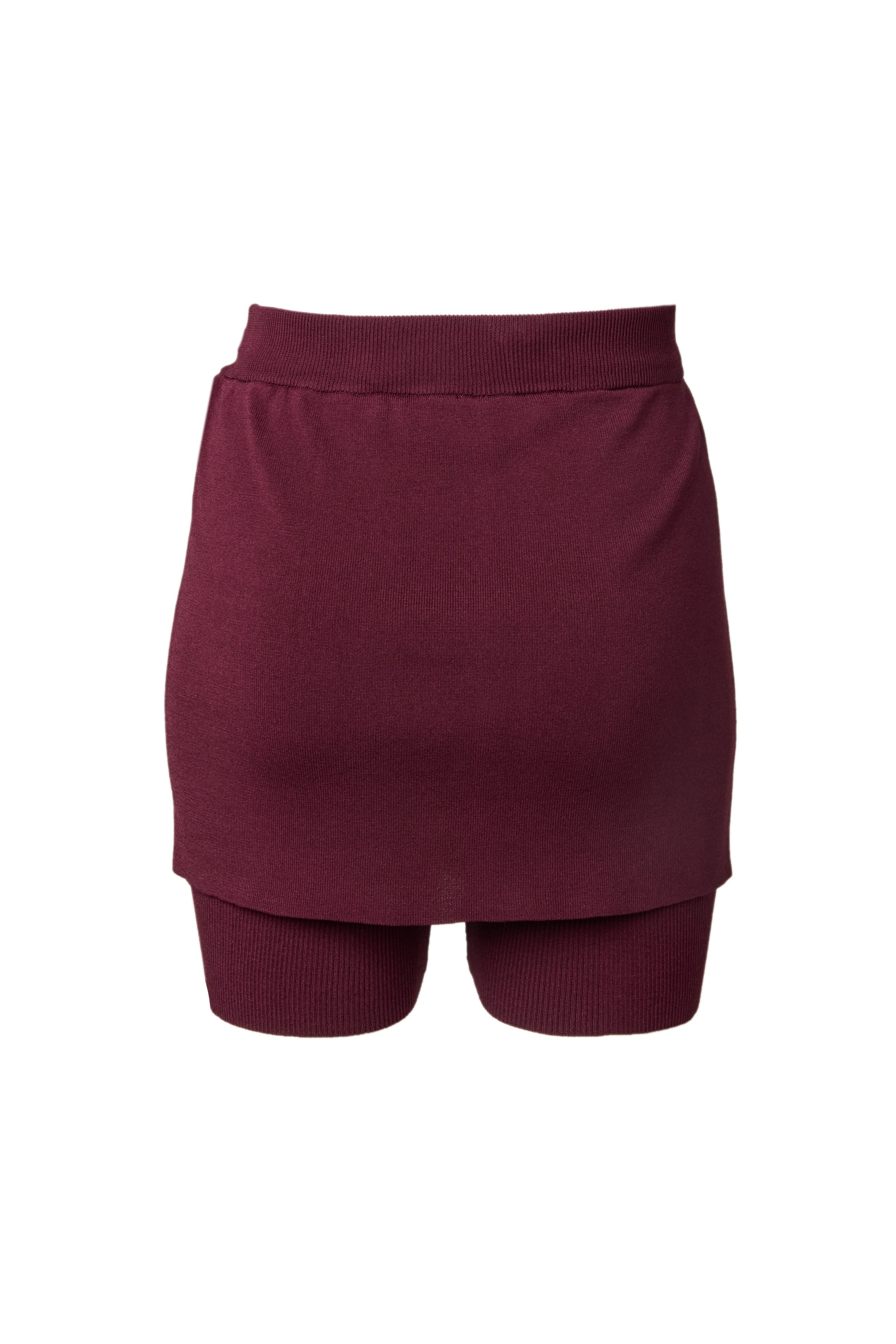 Knit skirt＆Short Leggings