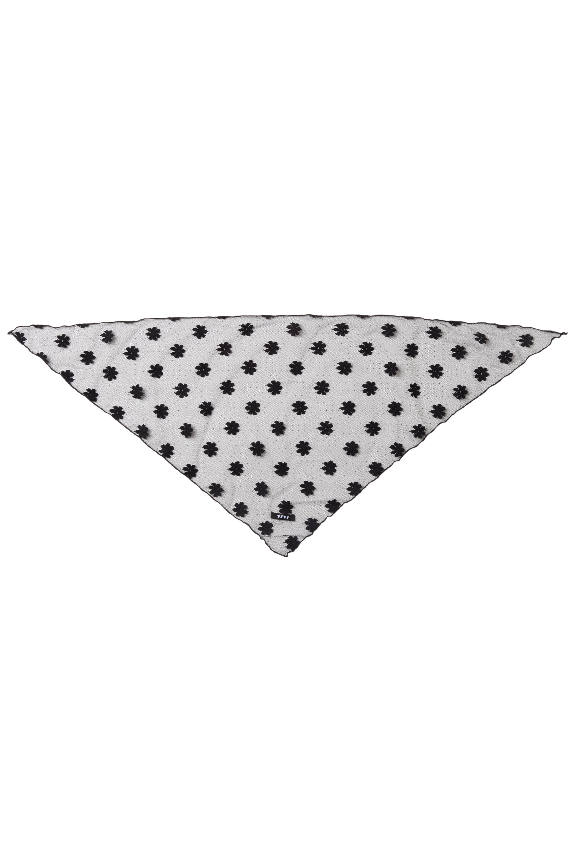 Tulle Flower Babushka