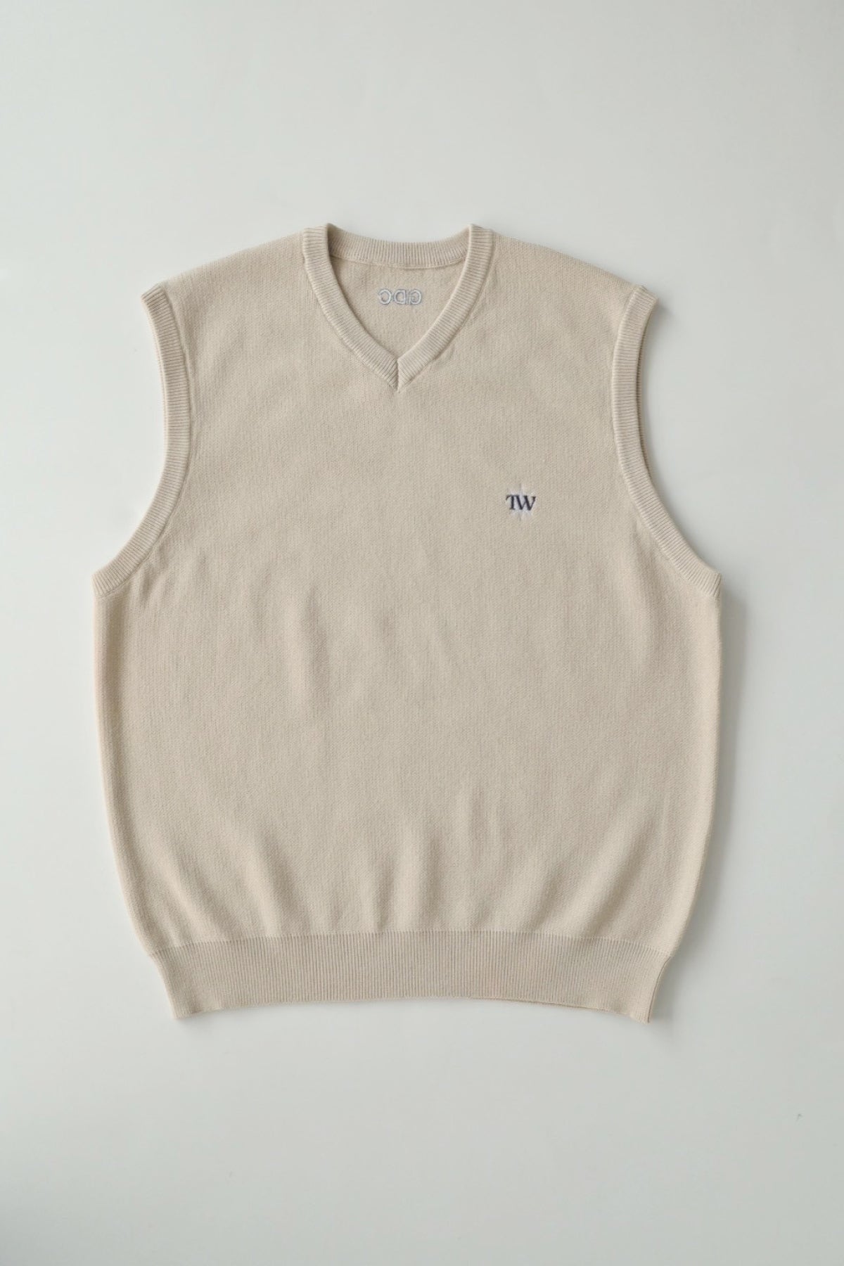 GDC×TW Cotton Knit Vest