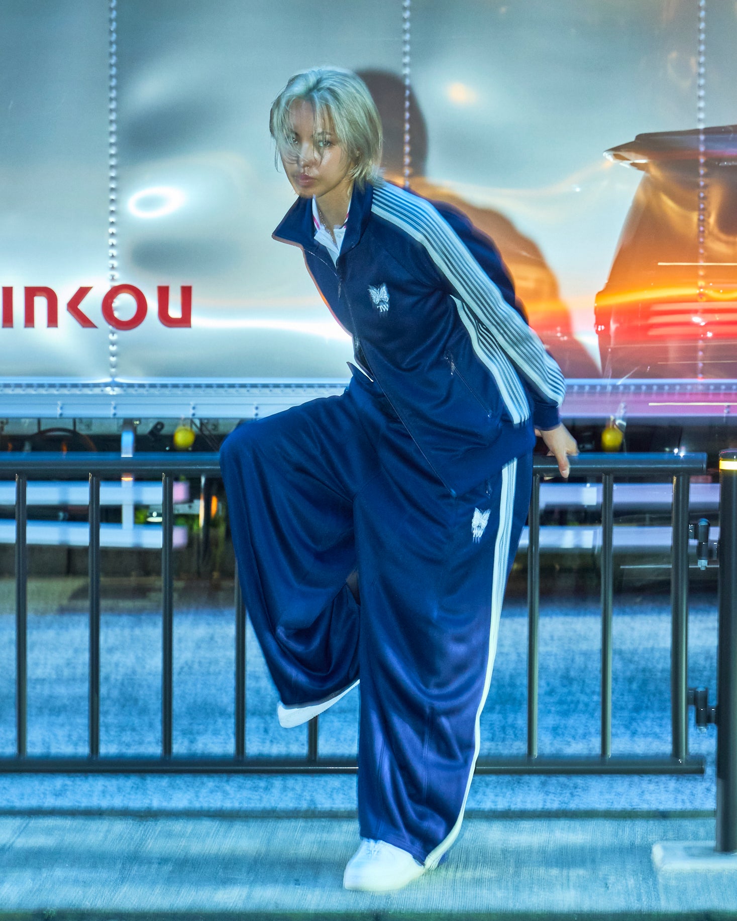 H.D. TRACK PANT- Poly Smooth