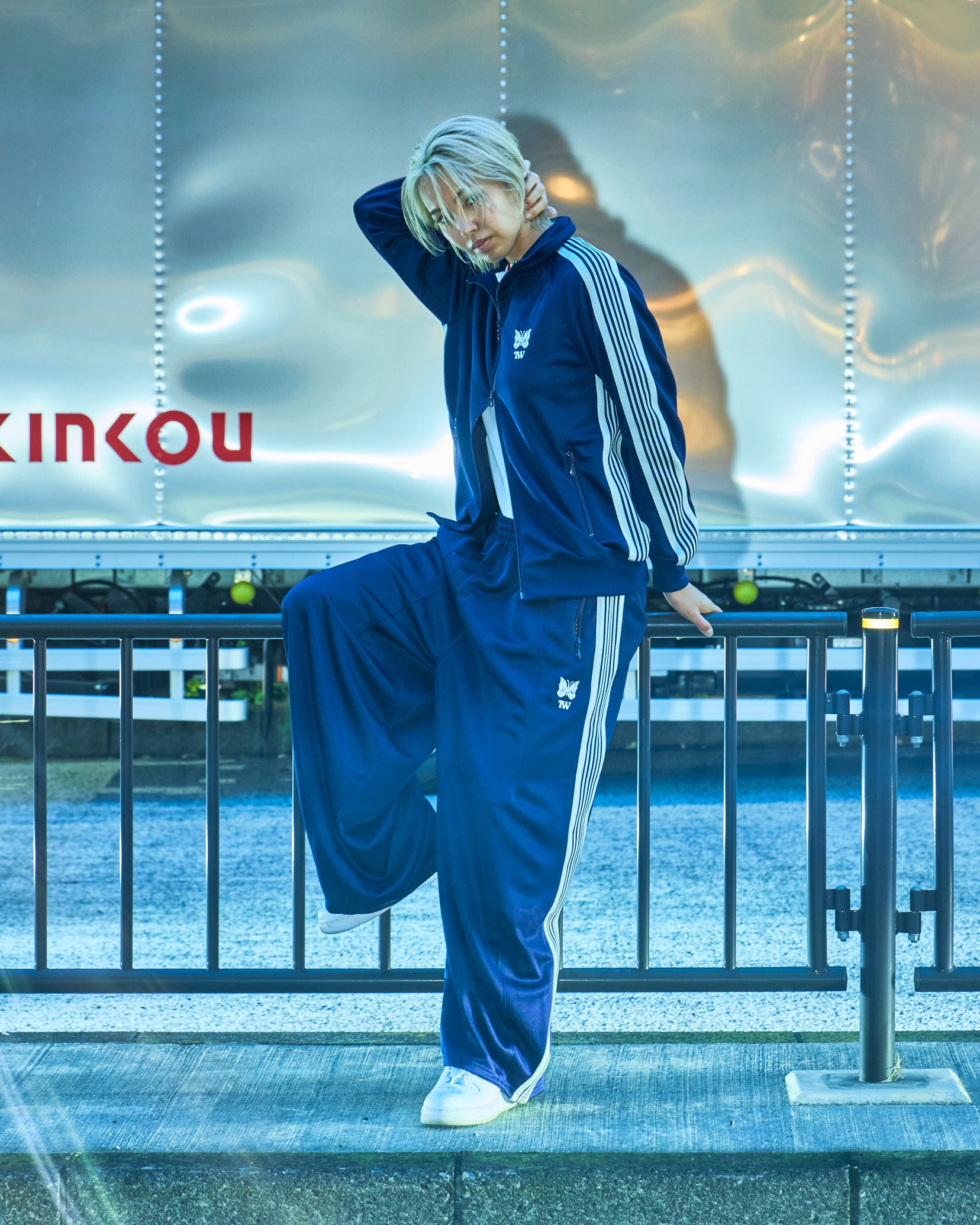 H.D. TRACK PANT- Poly Smooth