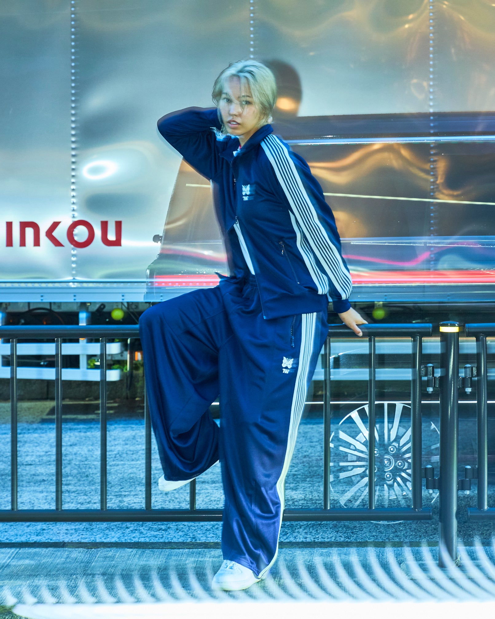 H.D. TRACK PANT- Poly Smooth