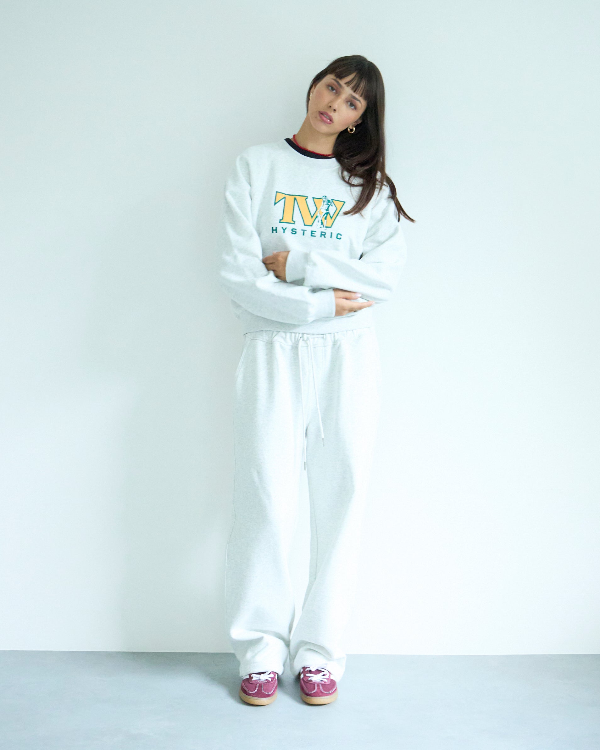 HYS×TW Crew Neck Sweat