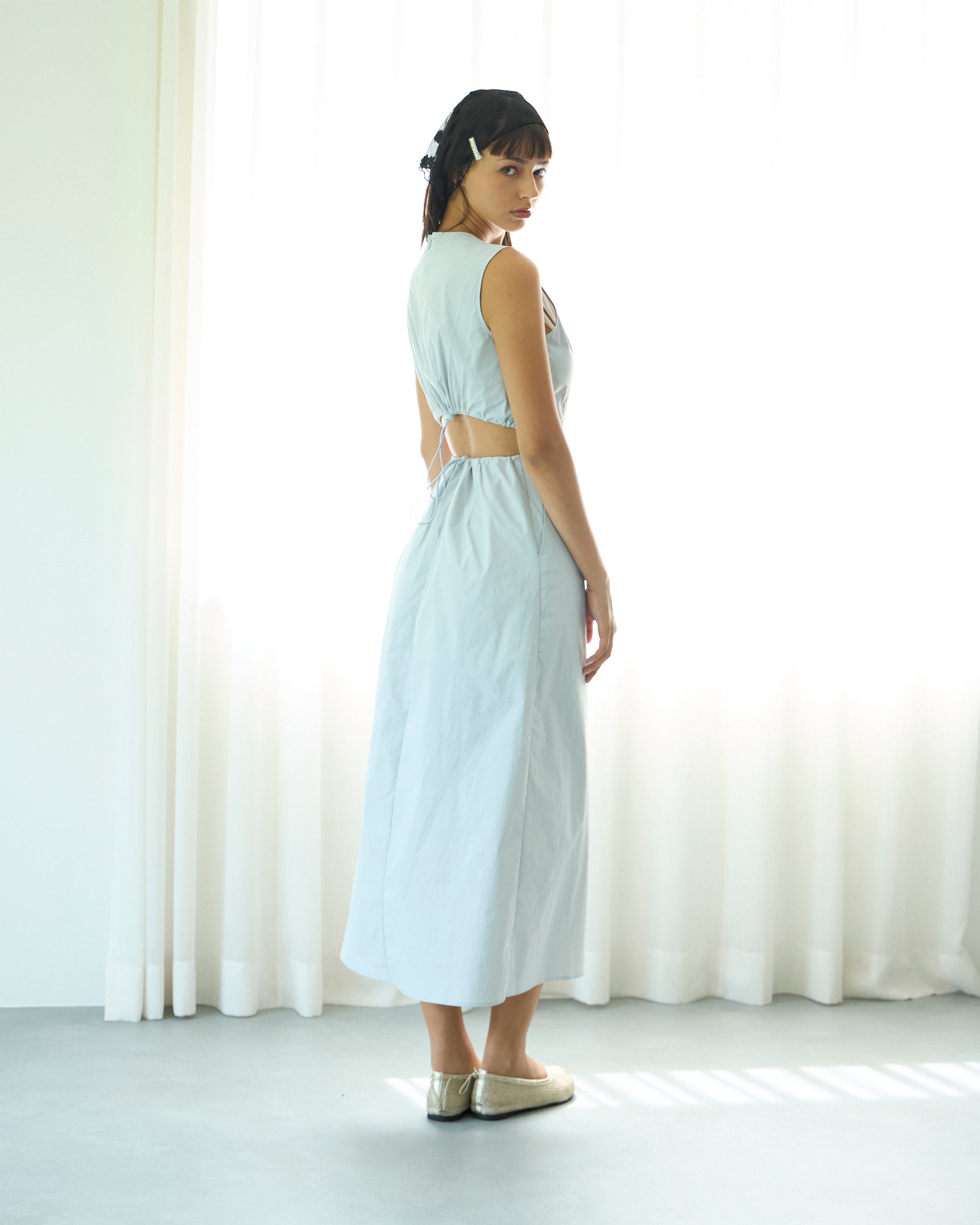 Nylon Long Dress