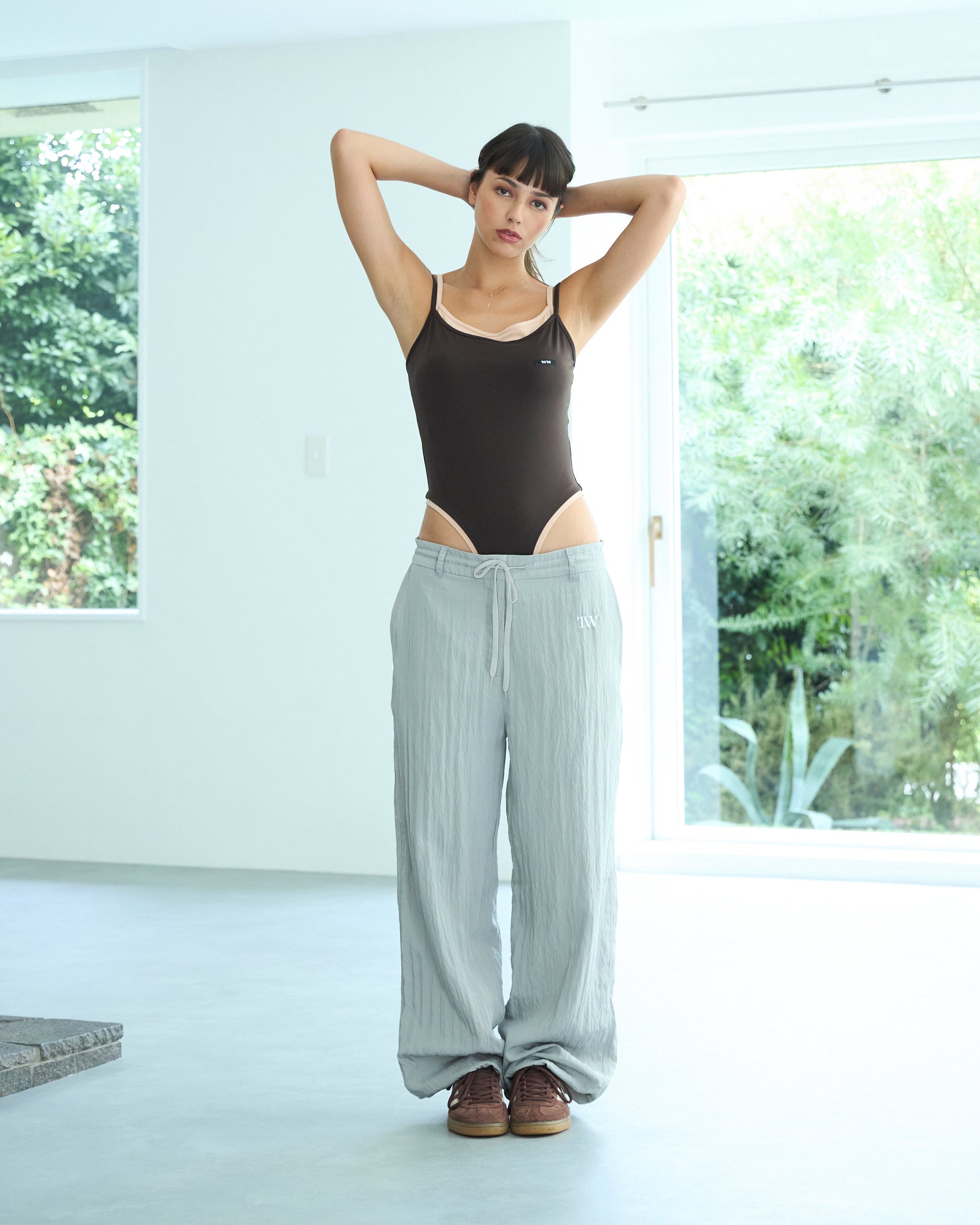 Satin Drawcord Pants